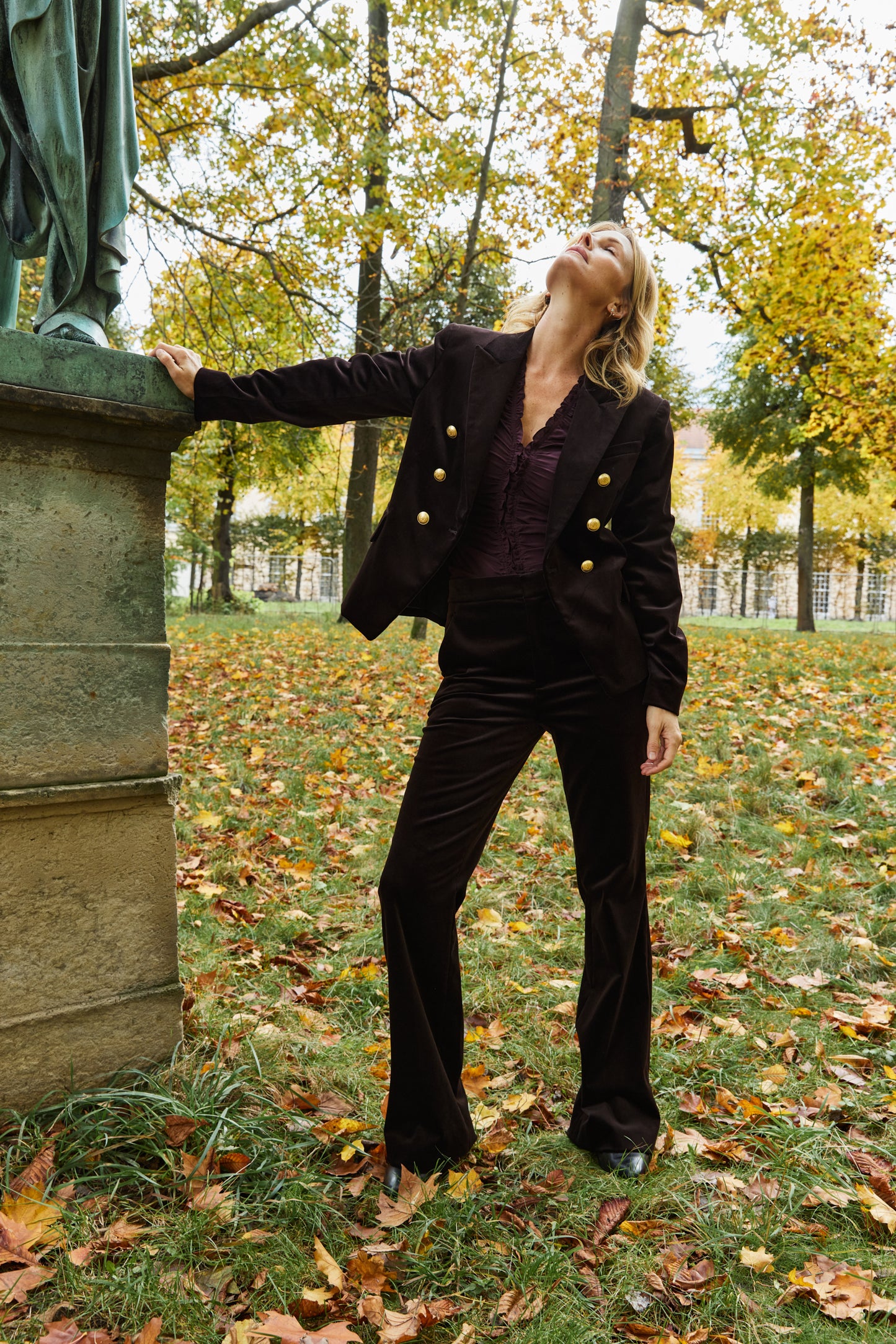April-First-Berlin-ALC-Beckett-Blouse-Sophie-Velvet-Pants-Chelsea-Velvet-Jacket