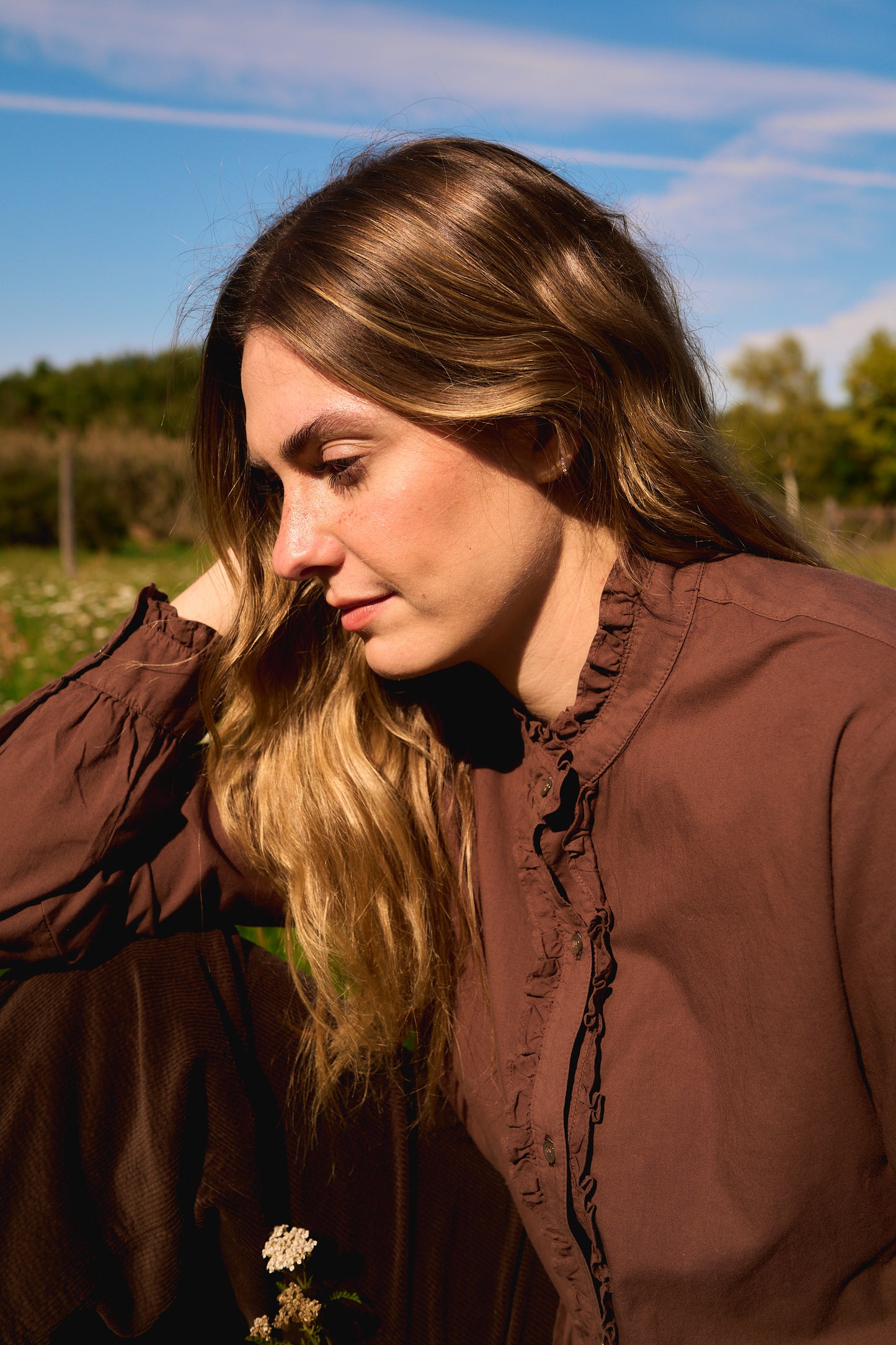 Amelie Shirt Brown