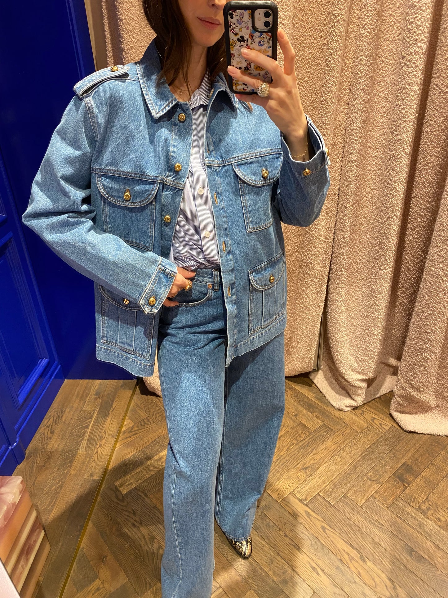 Blazé Milano Sahariana Denim Jacket