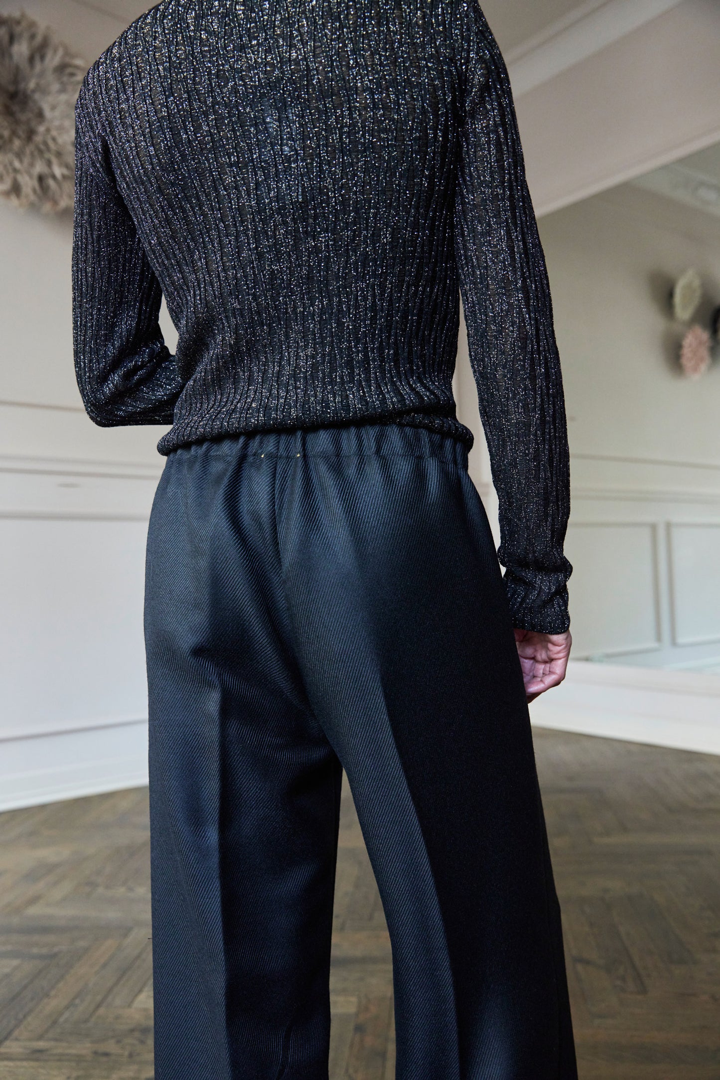 Palazzo Pants Smoke