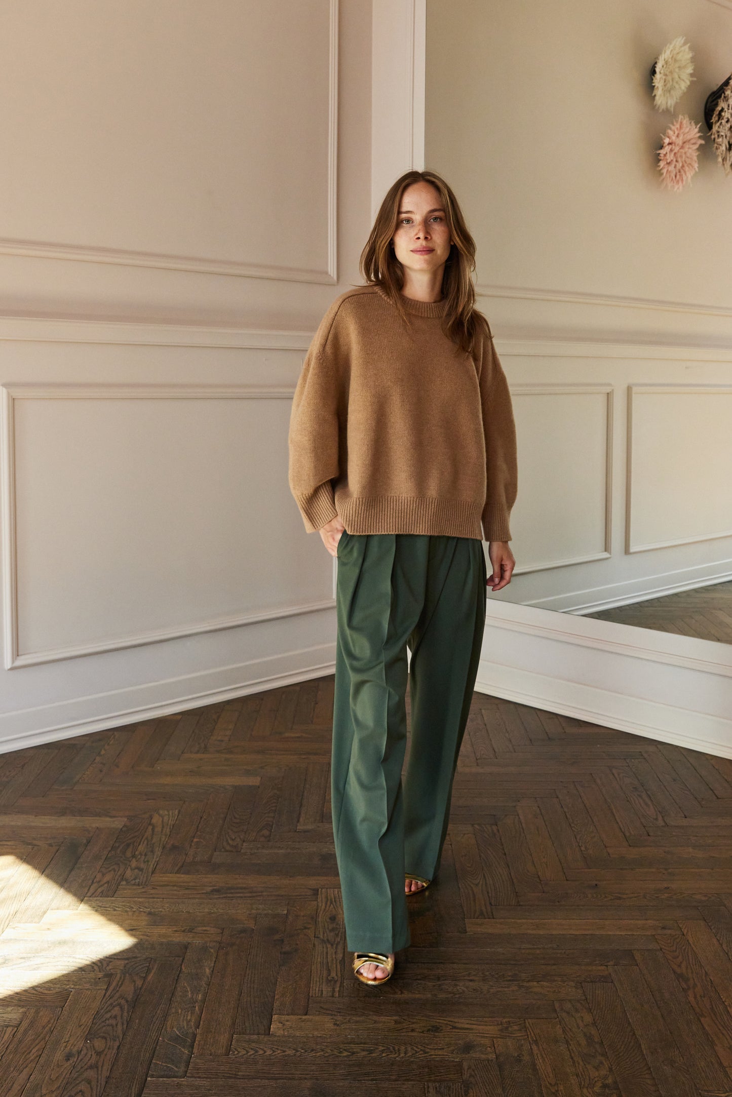 Kujten Diane Sweater Camel