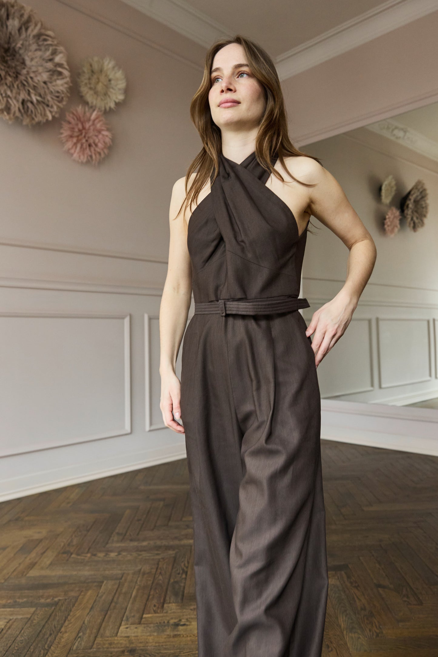 A.L.C. Murphy Jumpsuit Brown