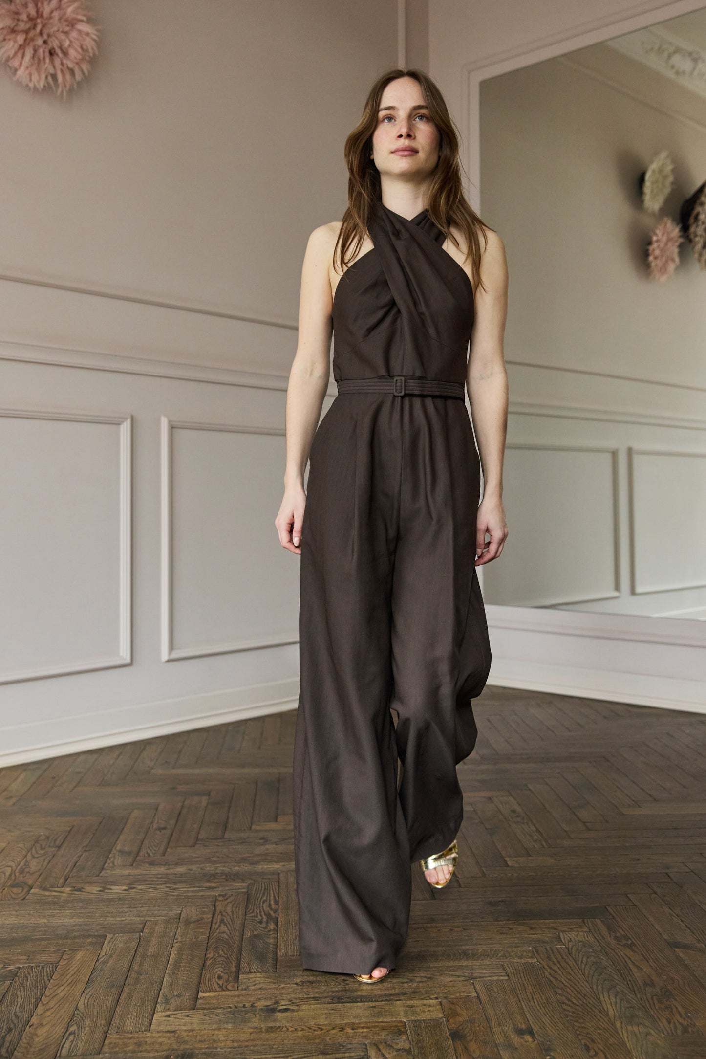 A.L.C. Murphy Jumpsuit Brown