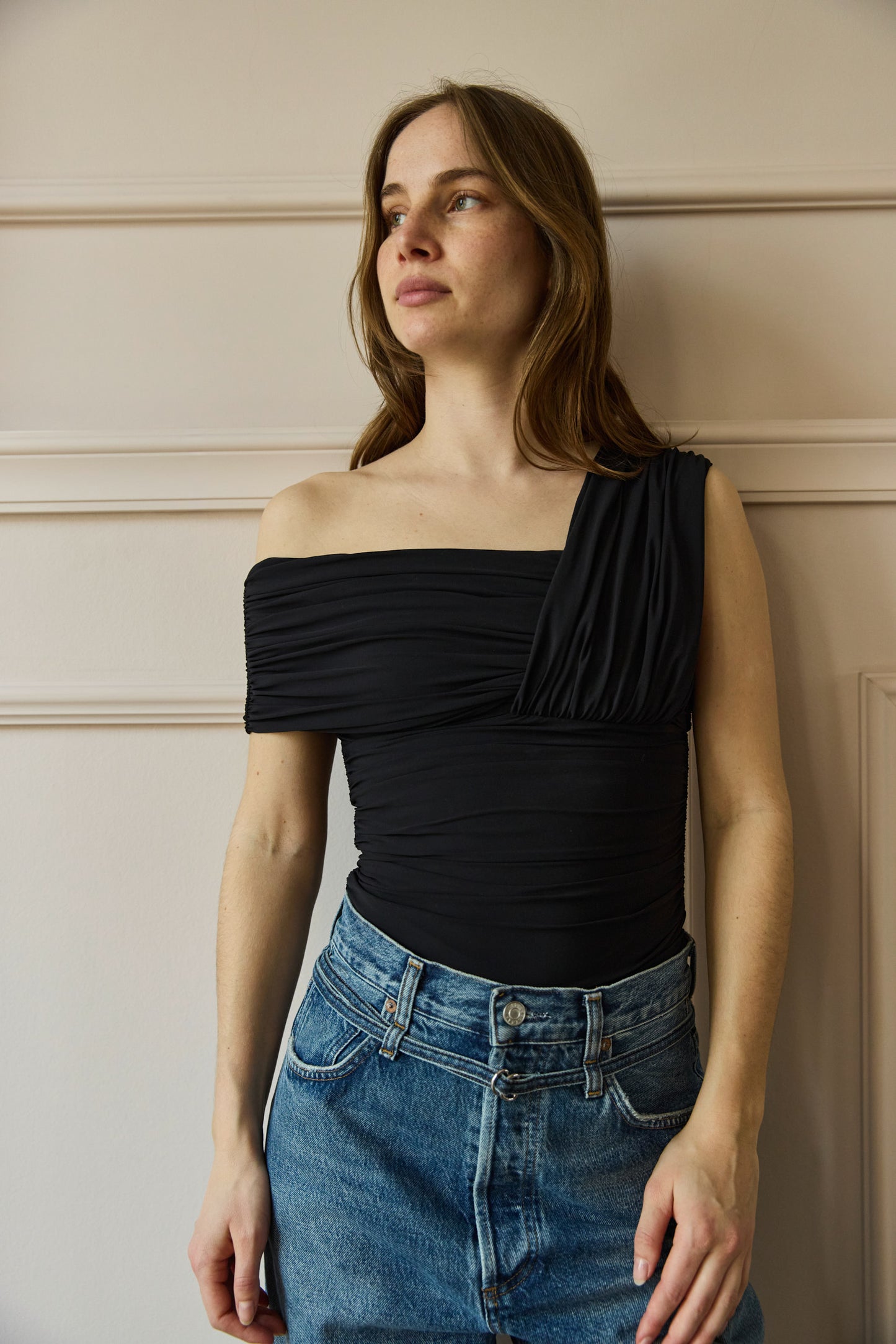 Agolde Etienne Bodysuit Black