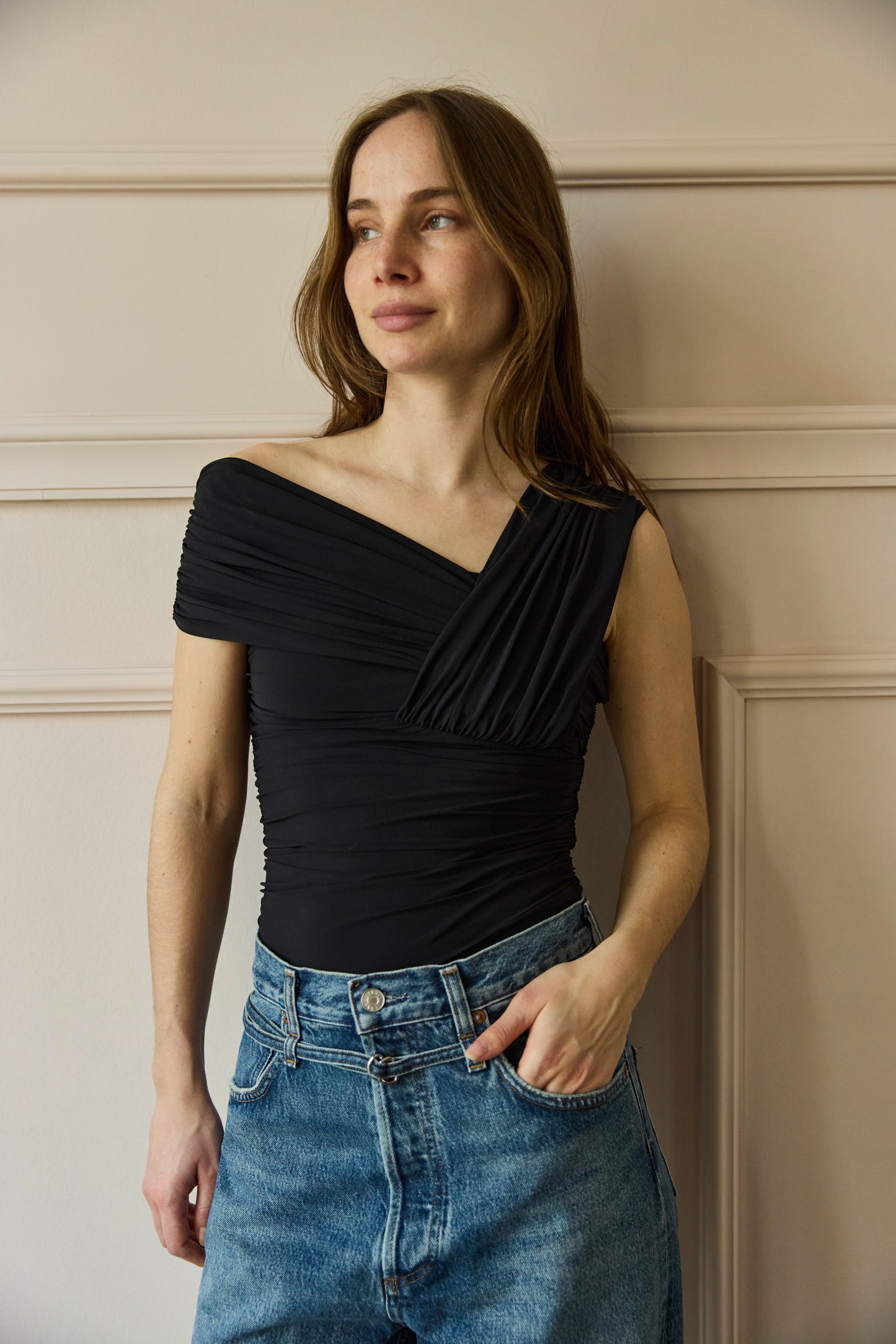 Agolde Etienne Bodysuit Black