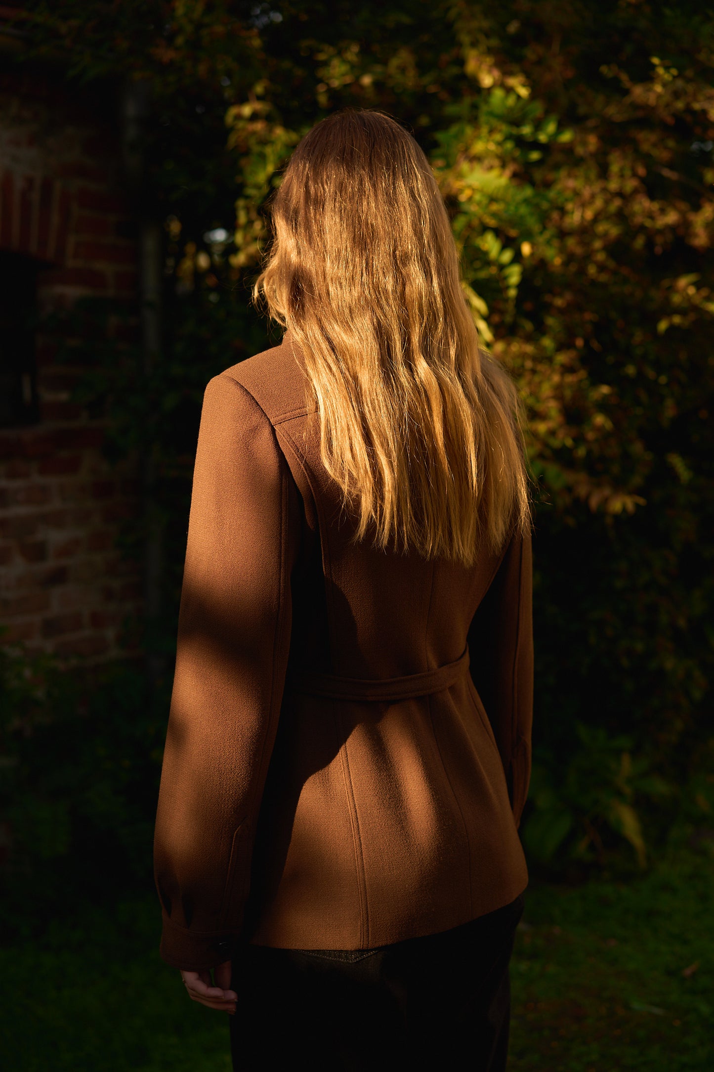 Paint Blazer Chocolate