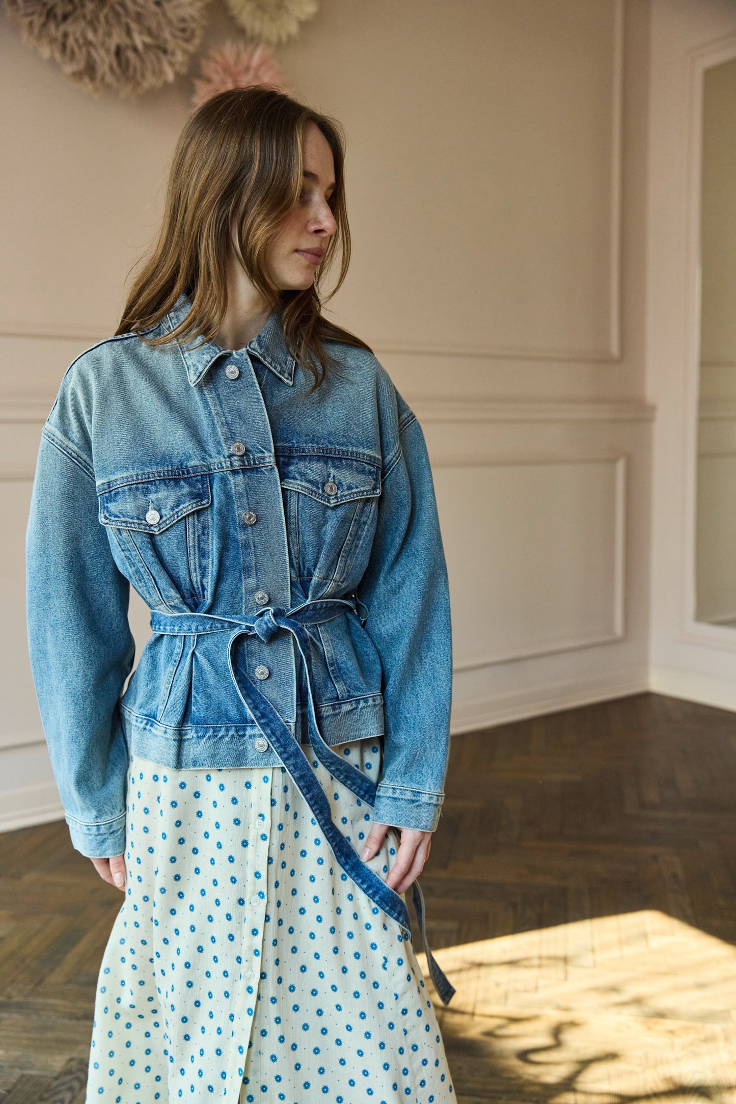 Citizen of Humanity Denim Kimono Jacket
