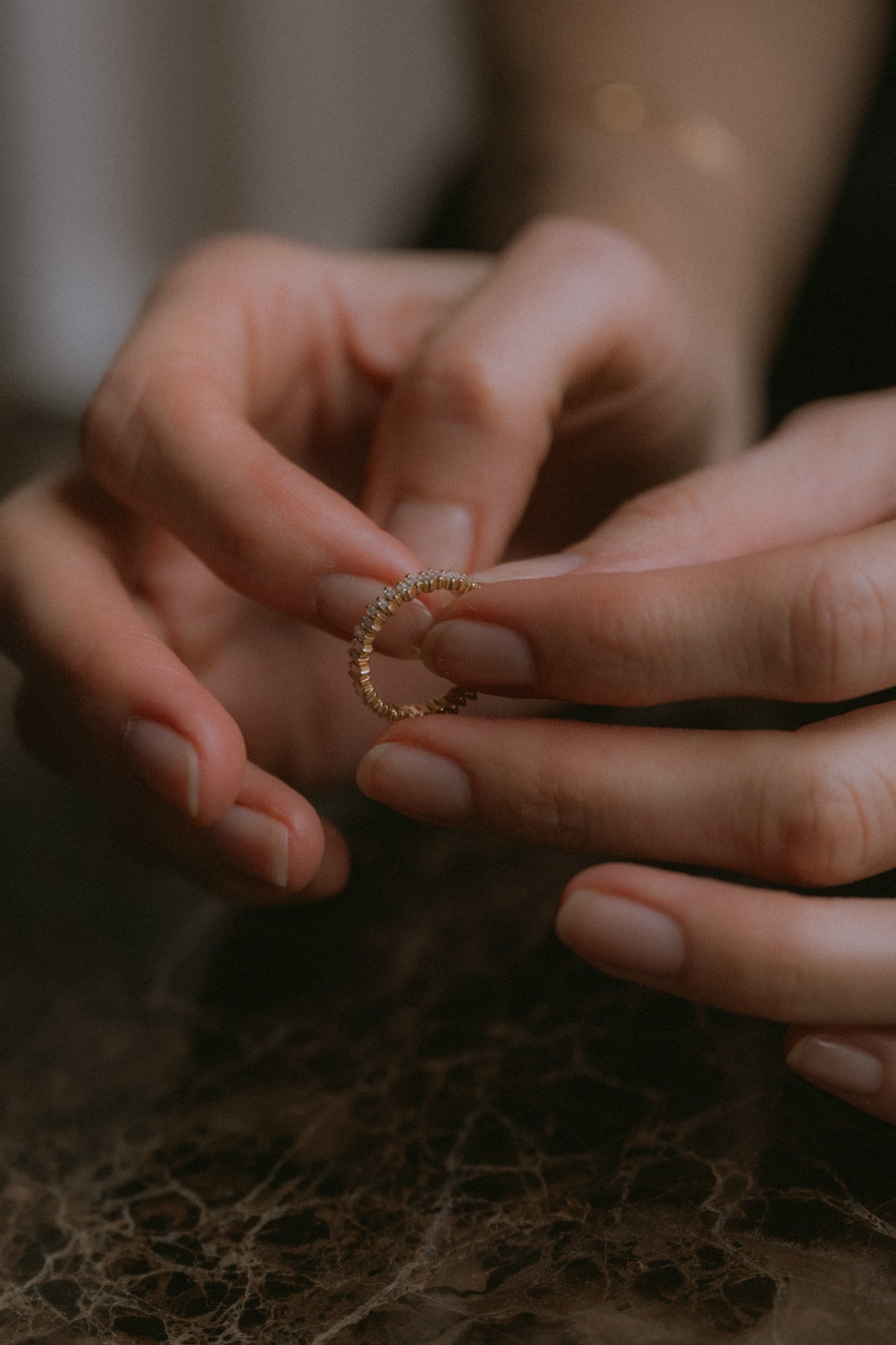 Made to Order | April First 14k Diamond Baguette Eternity Ring