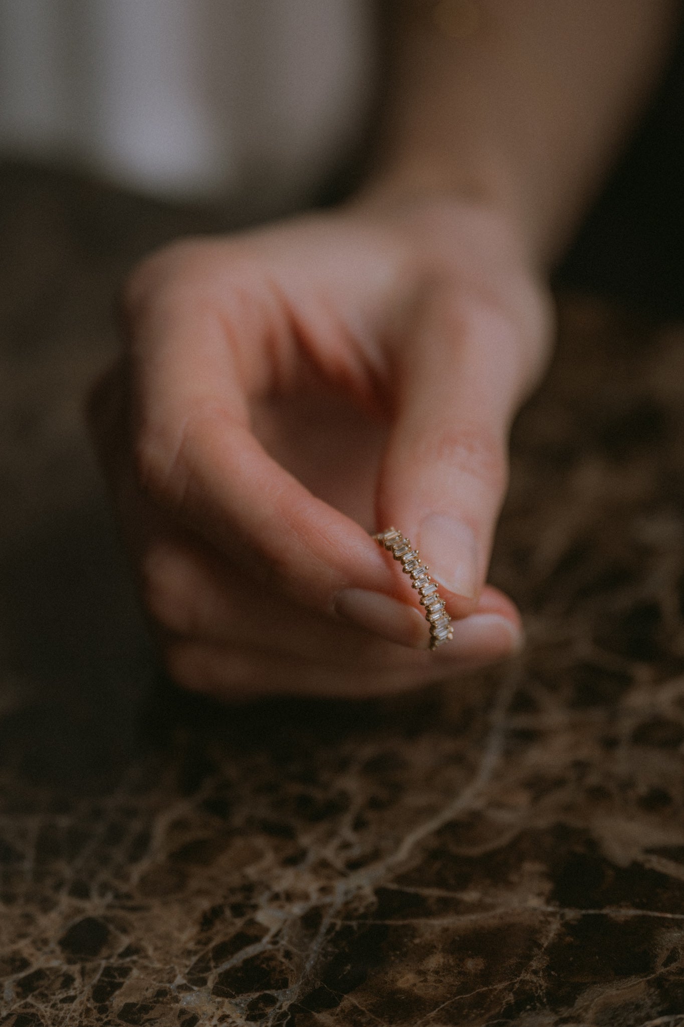 Made to Order | April First 14k Diamond Baguette Eternity Ring