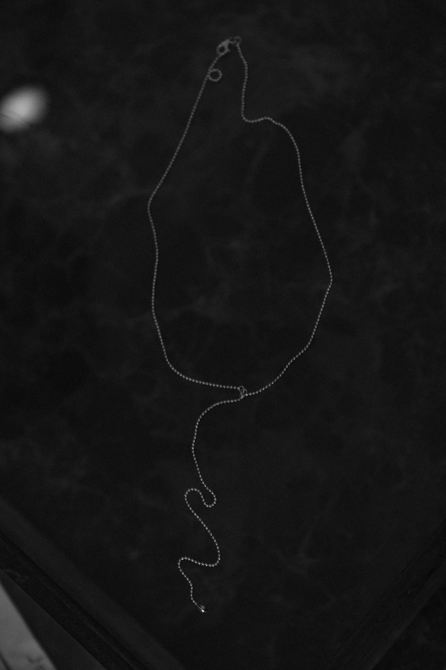 April First 14k Gold Drop Lariat