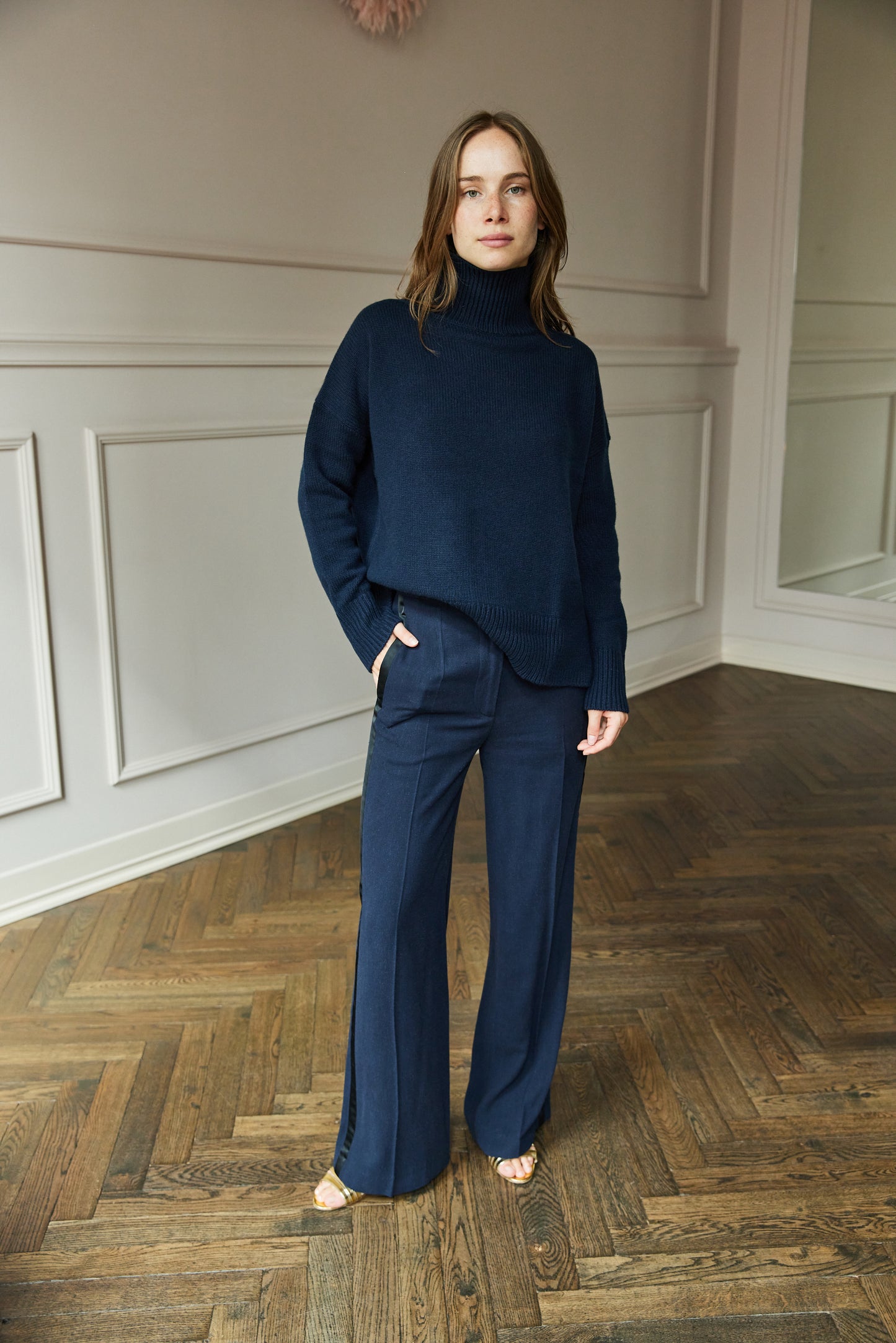 Kujten Ulla Knit Navy