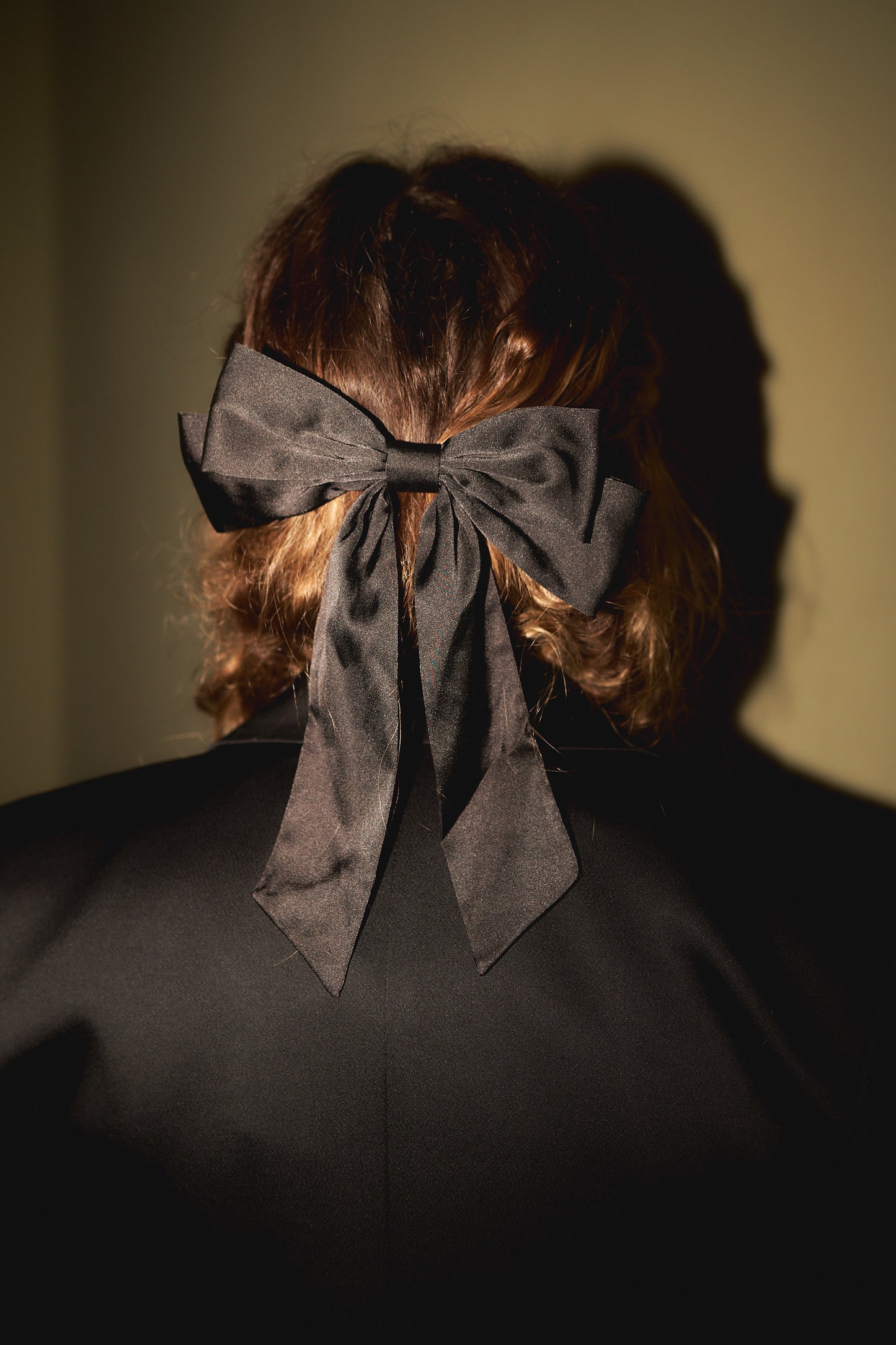 Isabella Bow Barette Cognac
