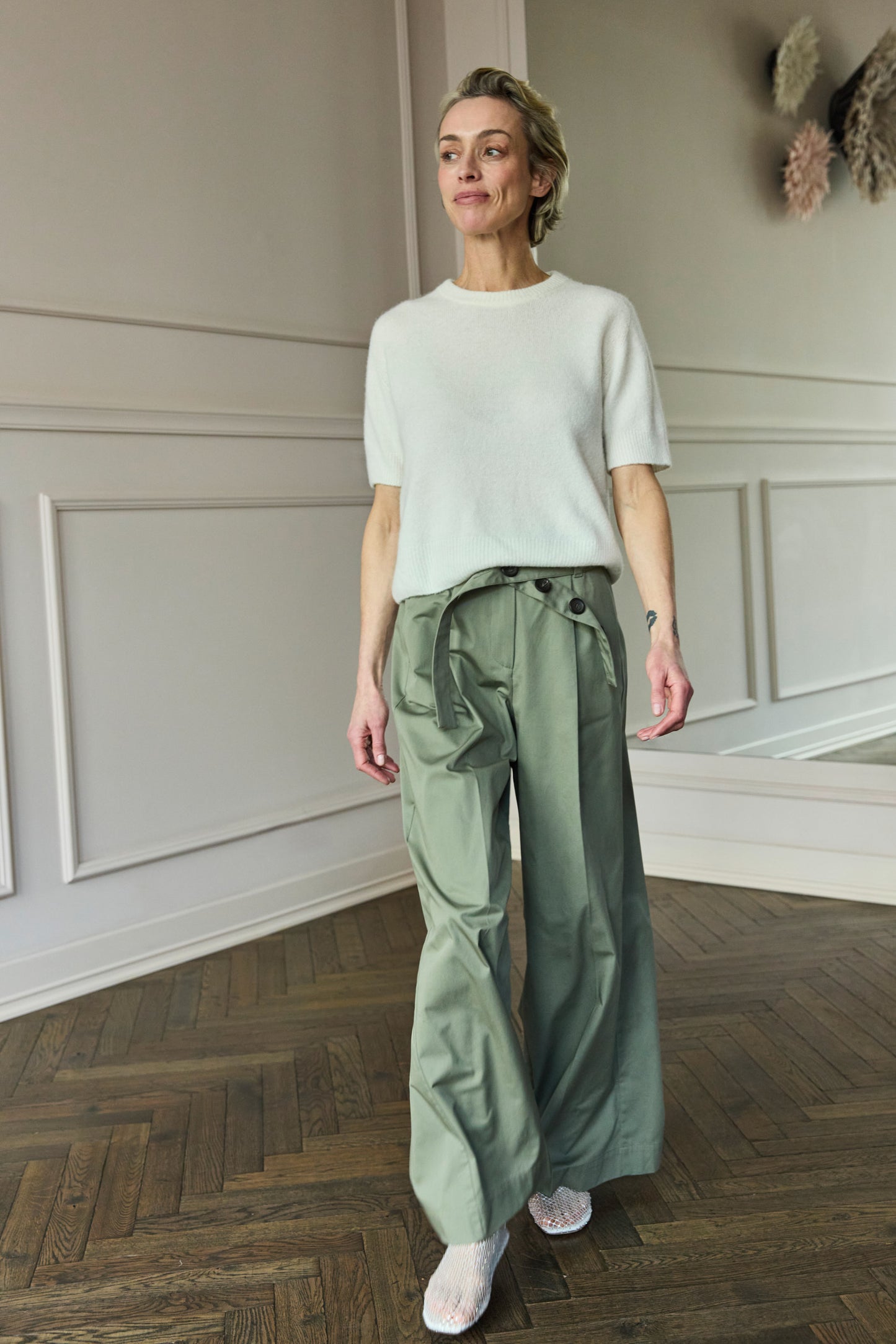 Roberto Collina Knit Creme