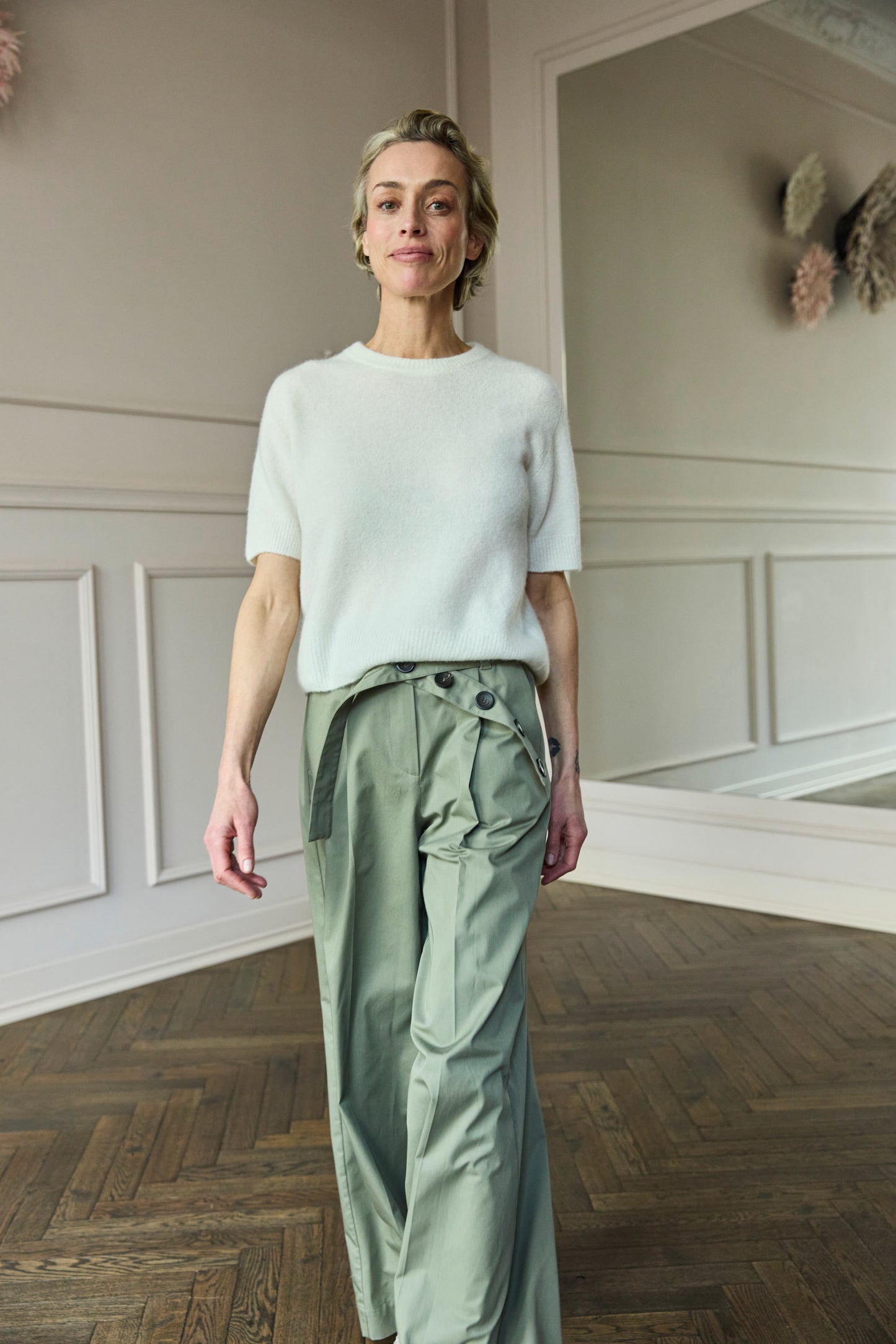 Roberto Collina Knit Creme