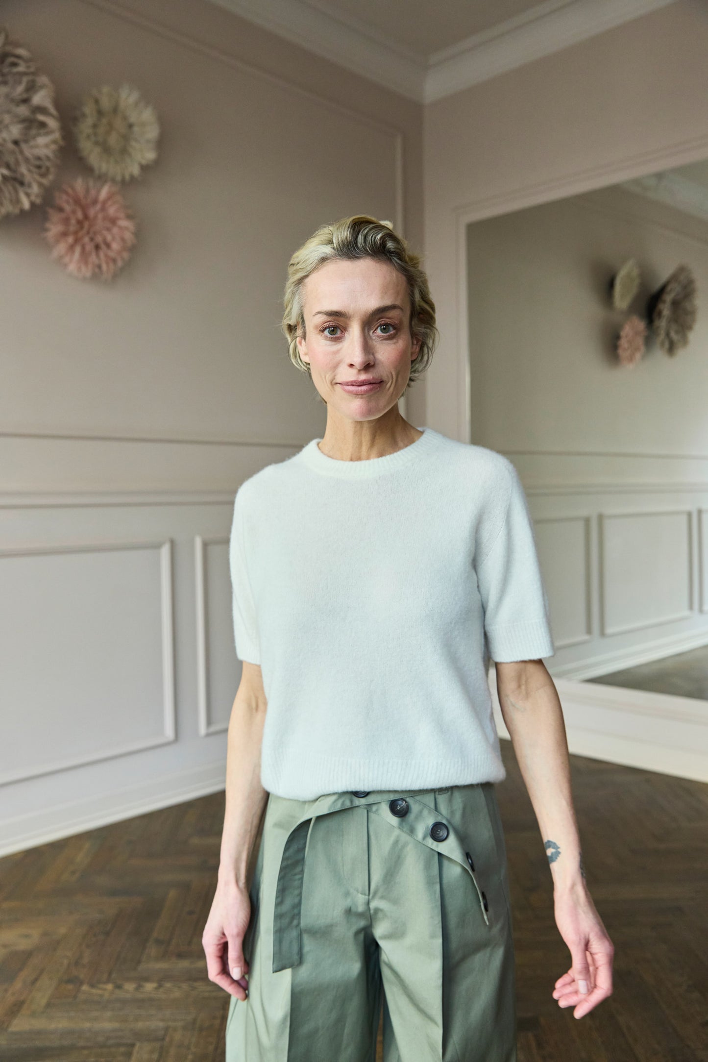 Roberto Collina Knit Creme