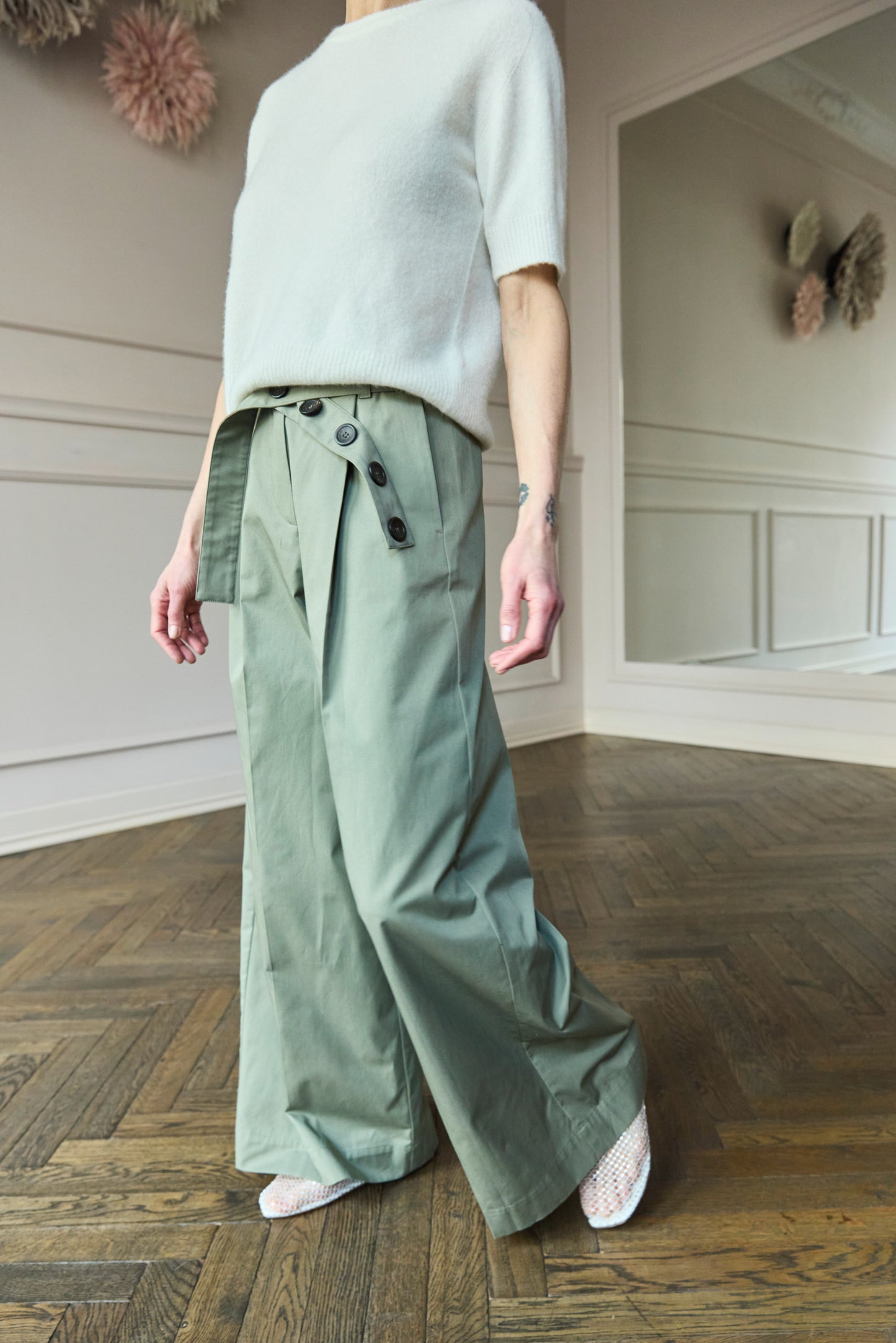 Roberto Collina Knit Creme