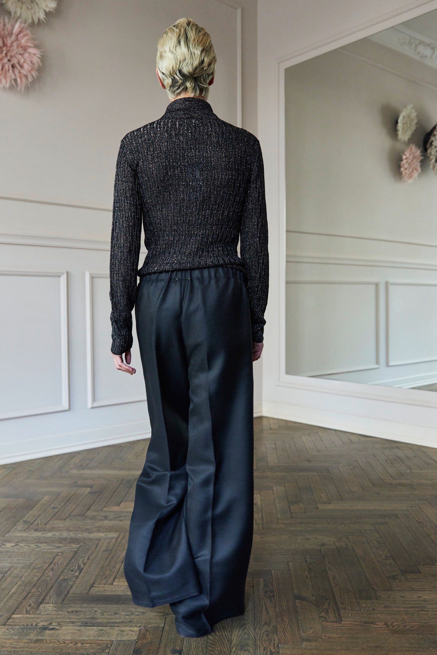 Palazzo Pants Smoke