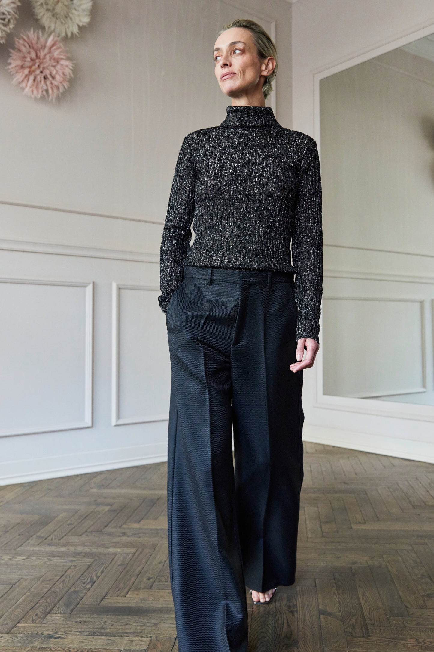 Palazzo Pants Smoke