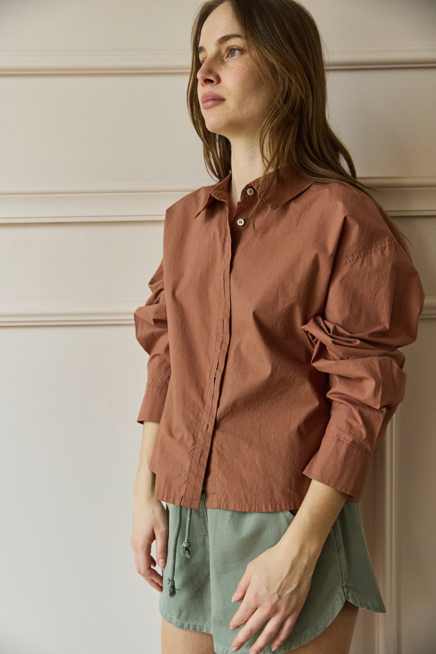 Xirena Tristan Shirt Brown