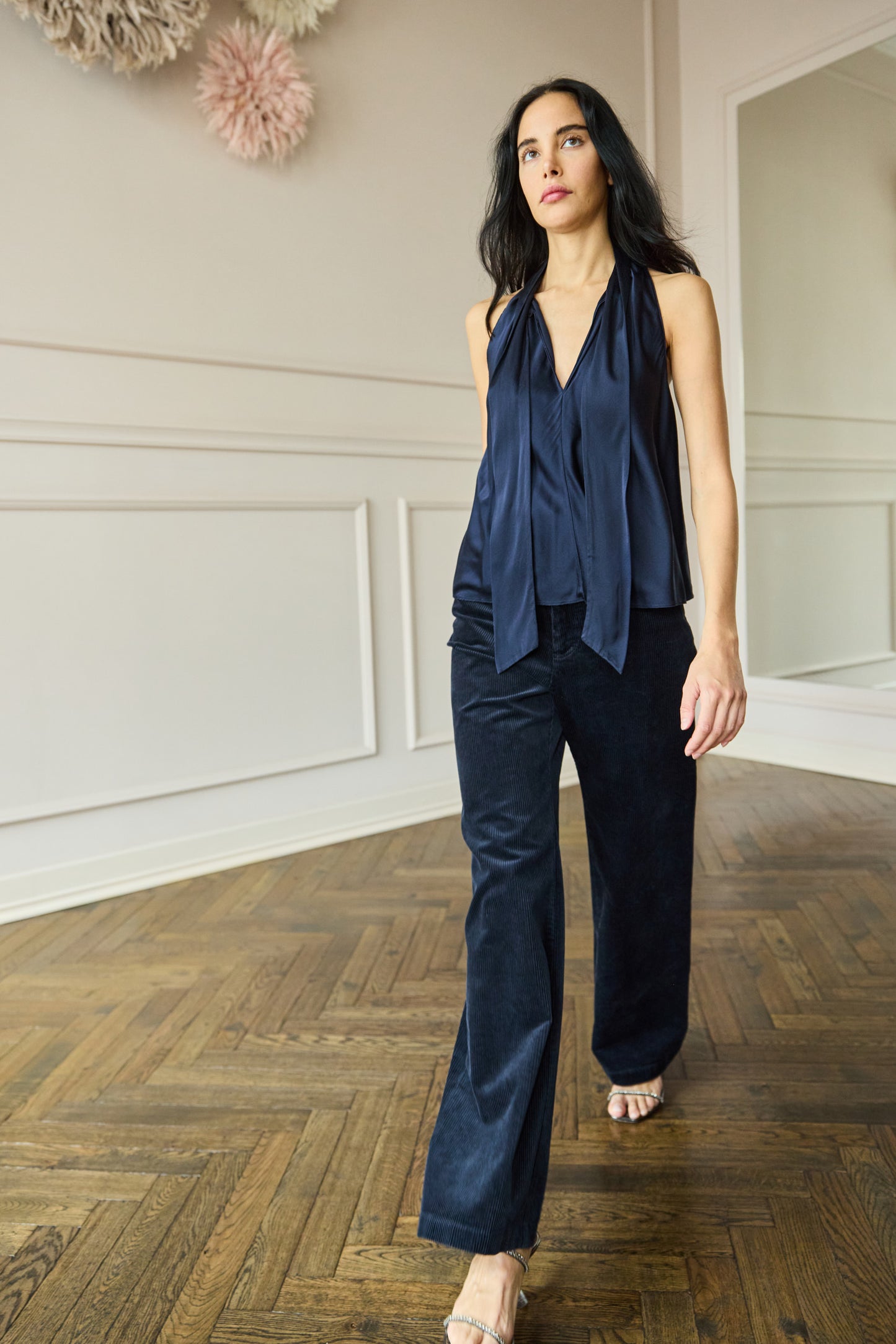Pants Barone Corduroy Navy