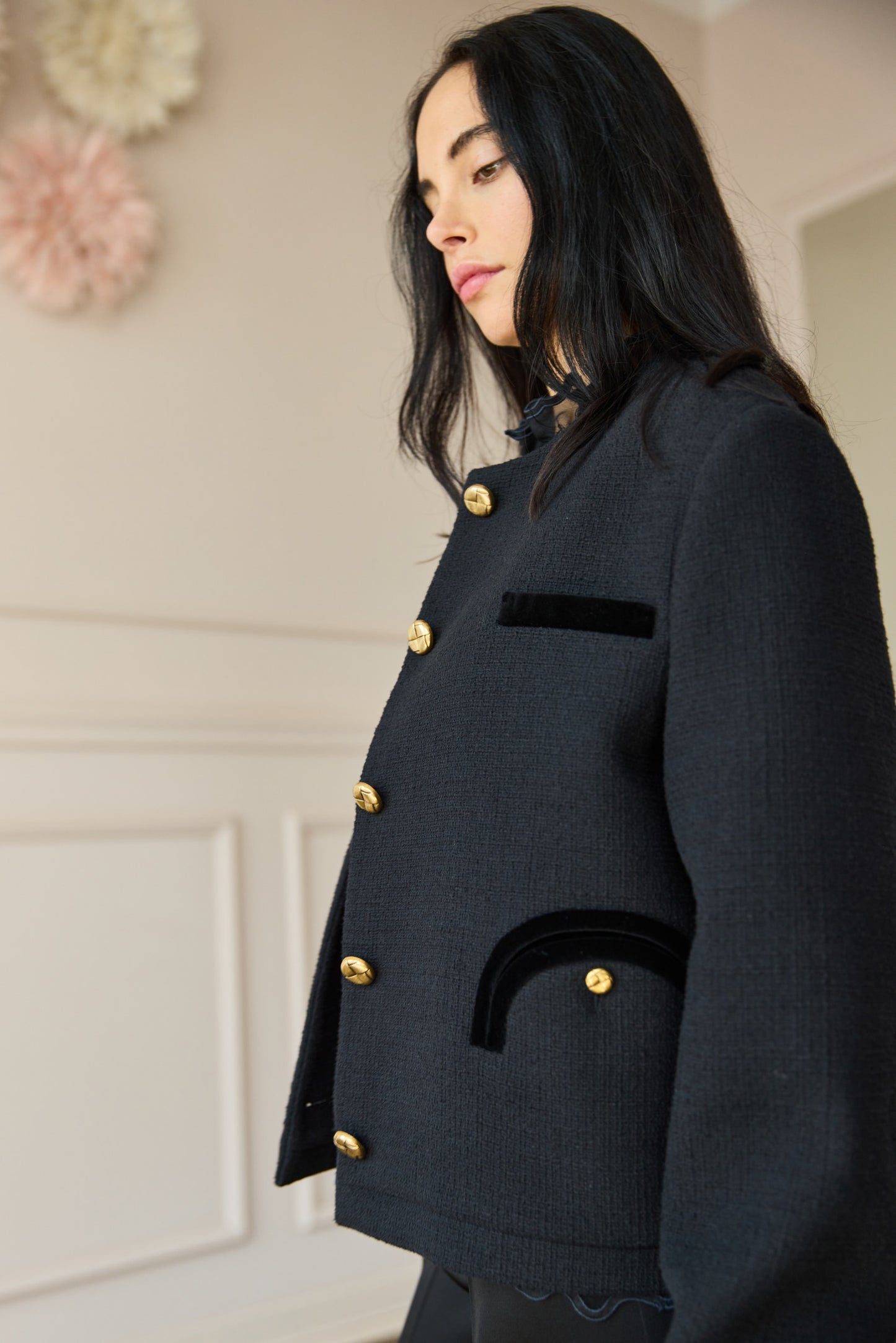 Gliss Bolero Jacket Black