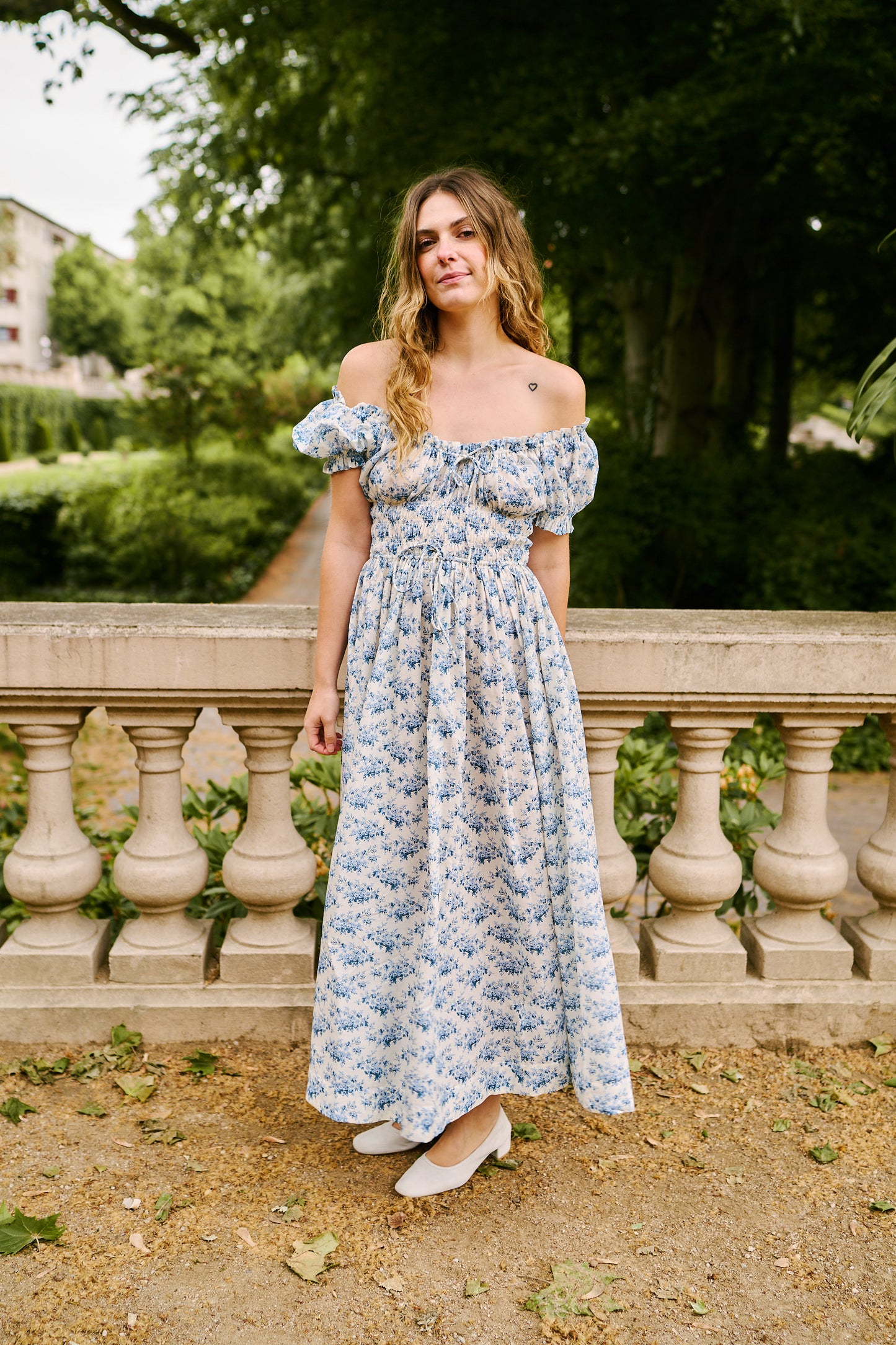 Doen Ashlynn Dress Bleu