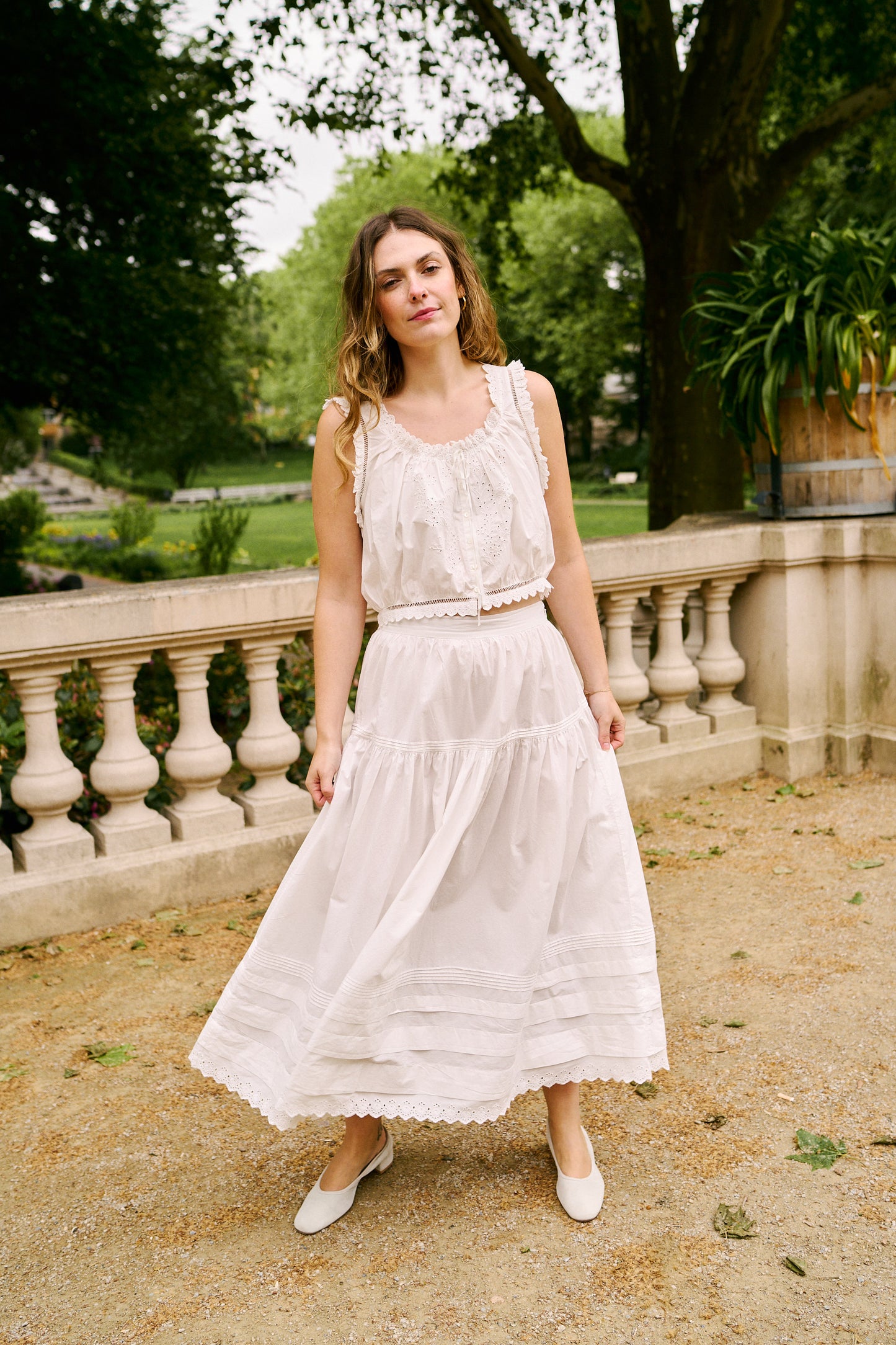 Dôen Sebastiane Skirt White