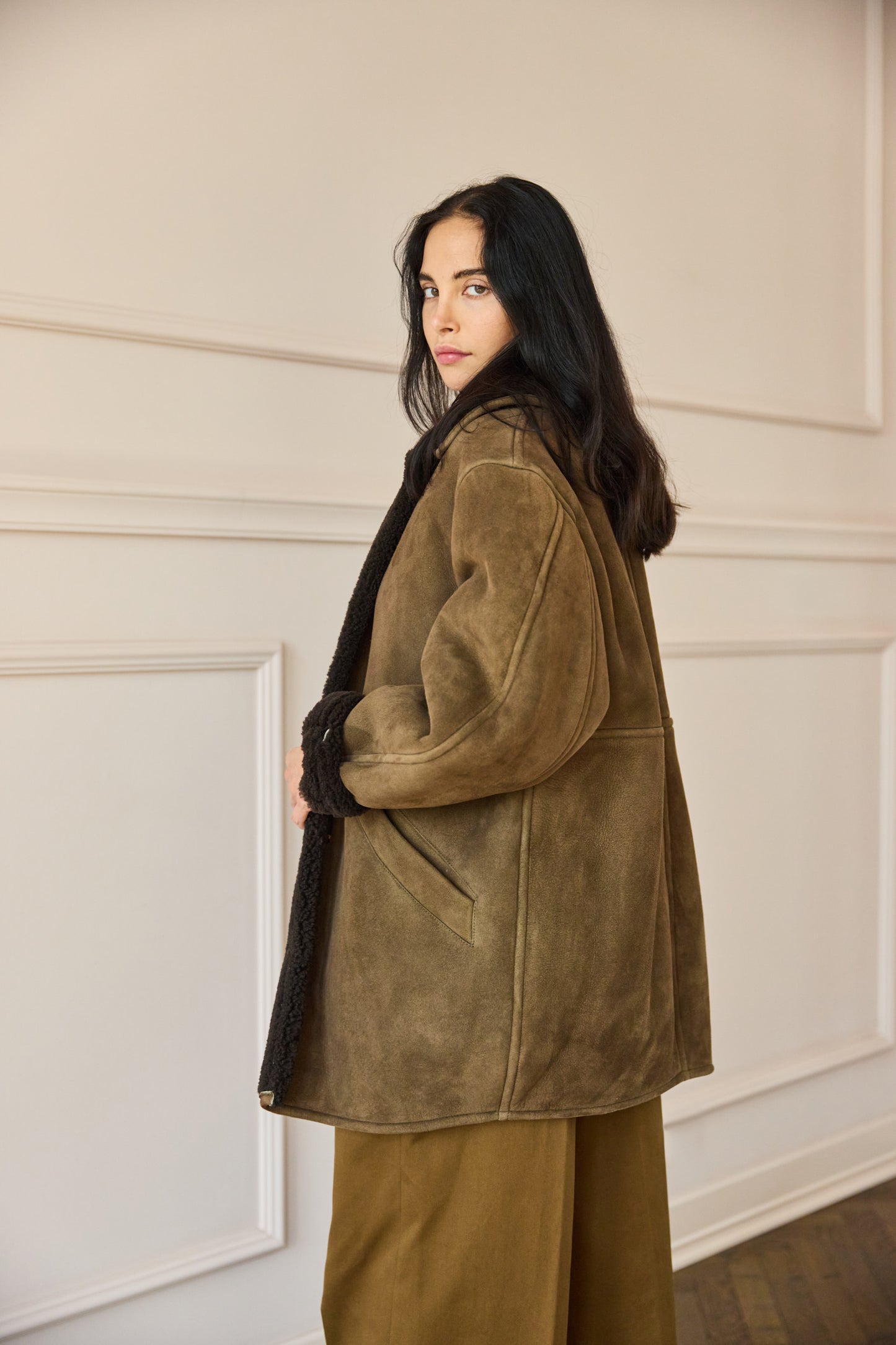 Breda Shearling Coat