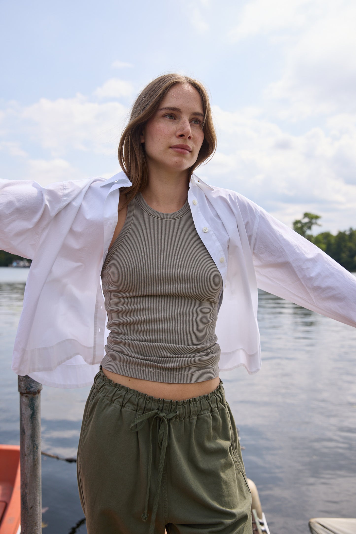 Xirena Juneau Shirt White