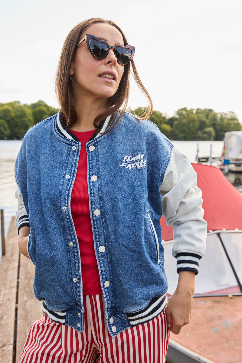 Mother bomber jacket