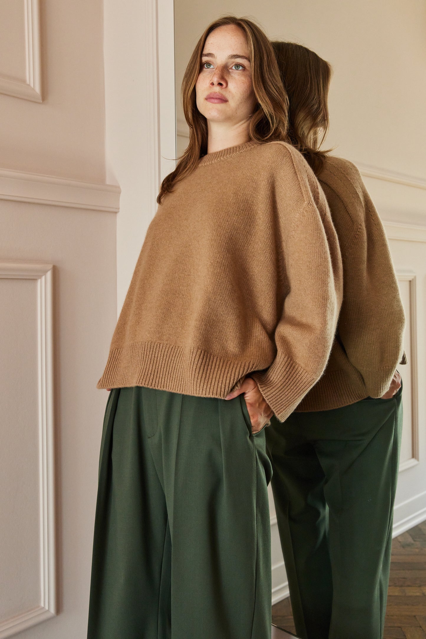 Kujten Diane Sweater Camel