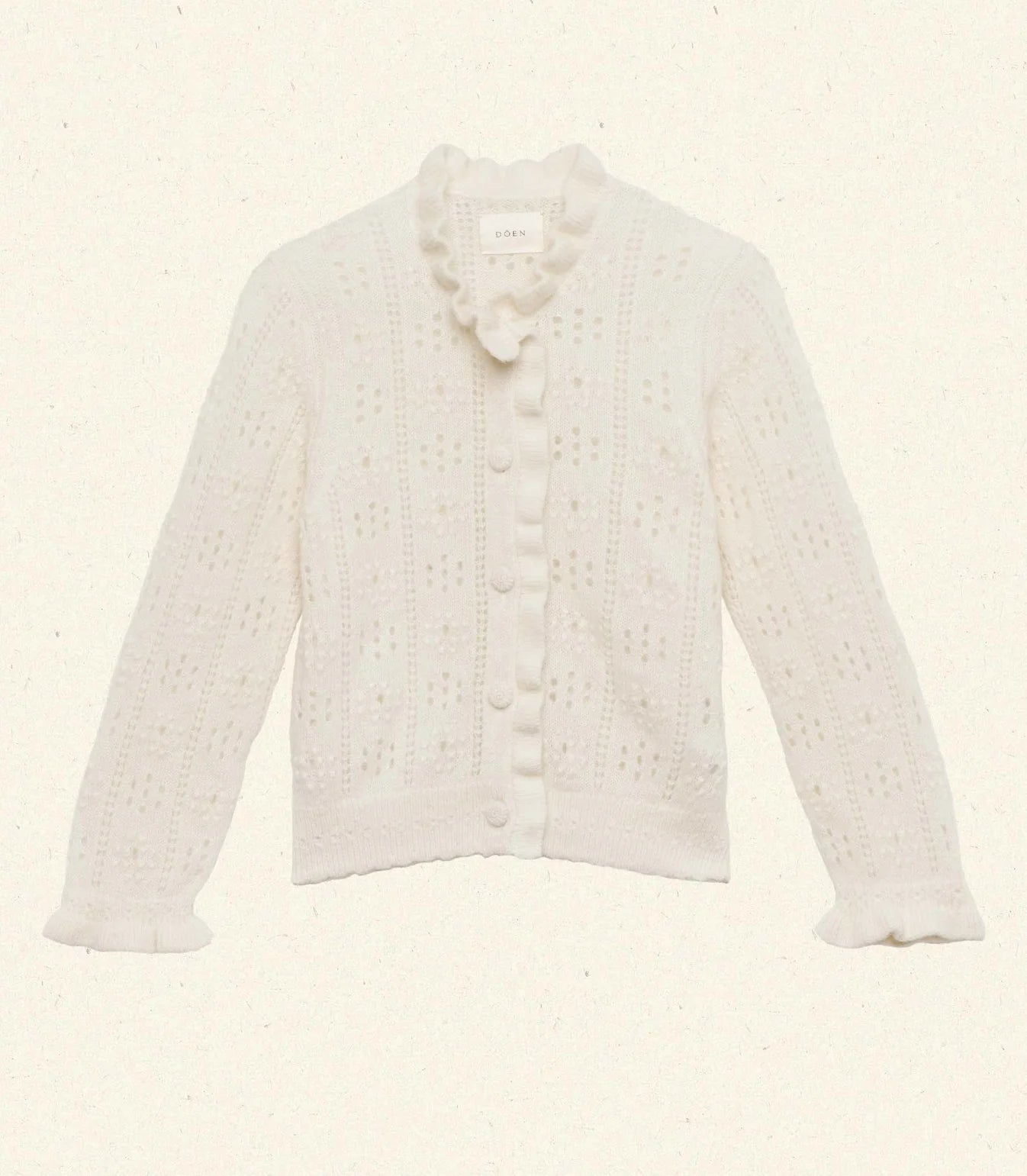 Claudie Cardigan Ivory