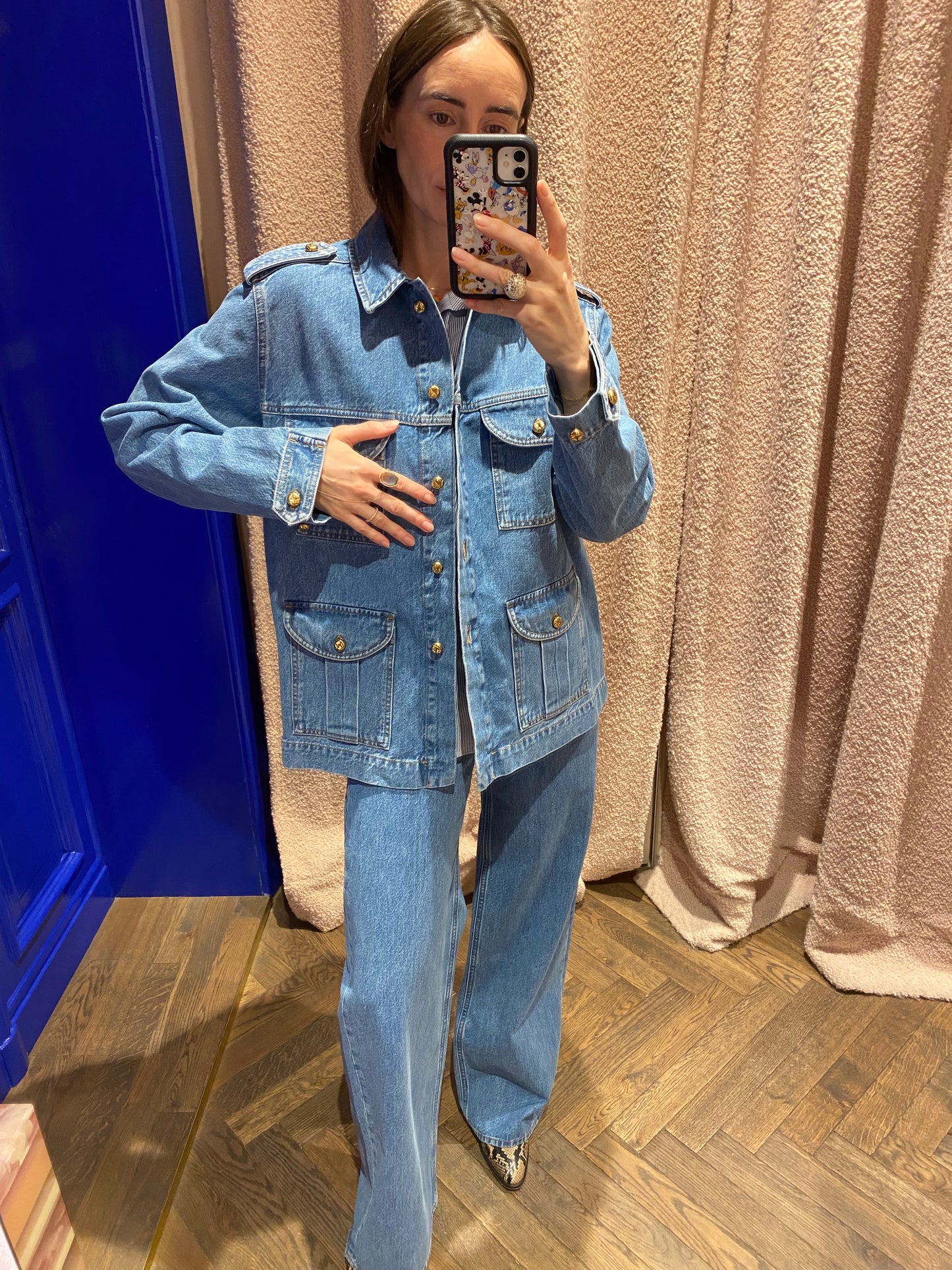 Blazé Milano Sahariana Denim Jacket