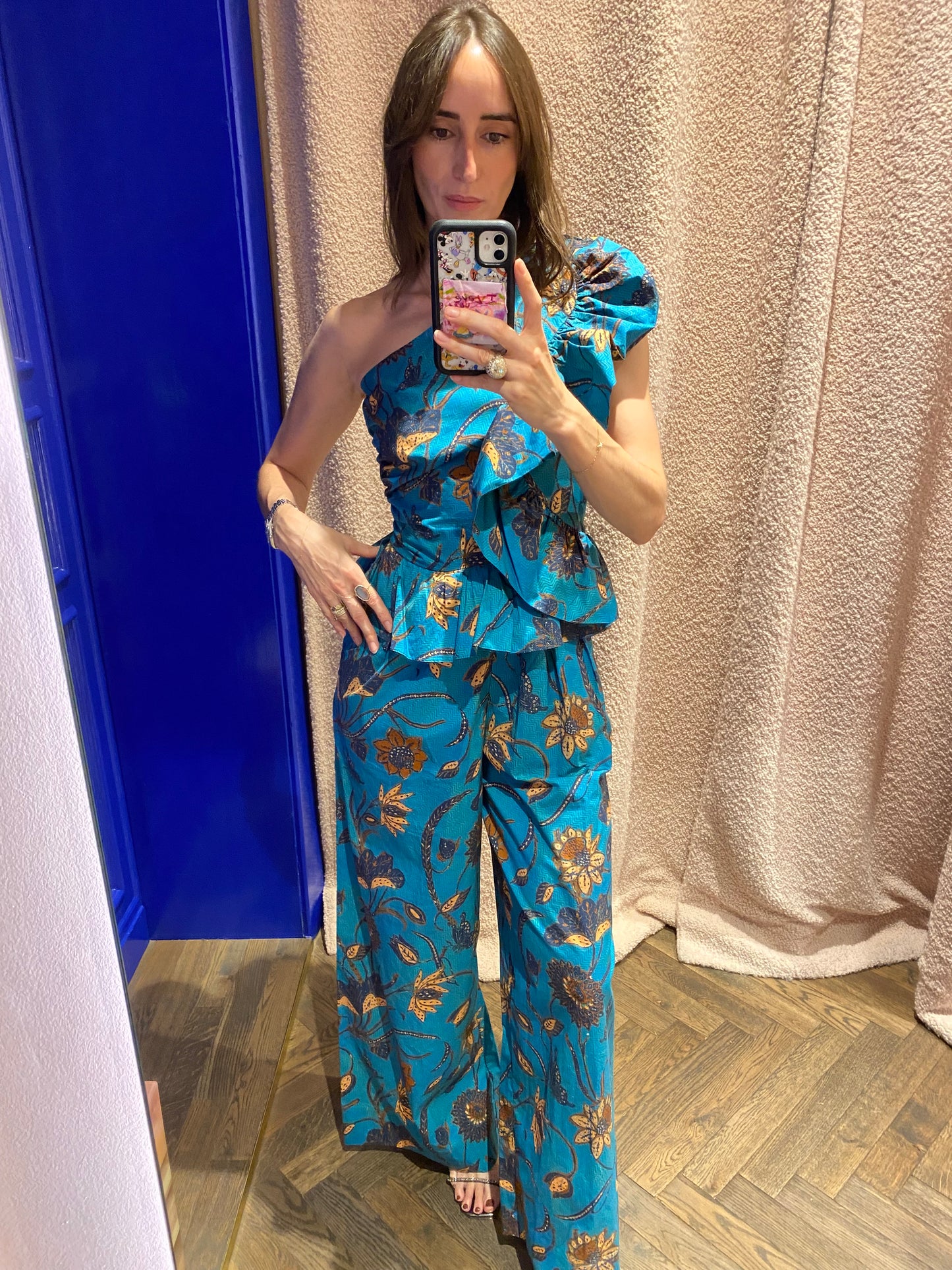 Ulla Johnson Solana Jumpsuit Blue