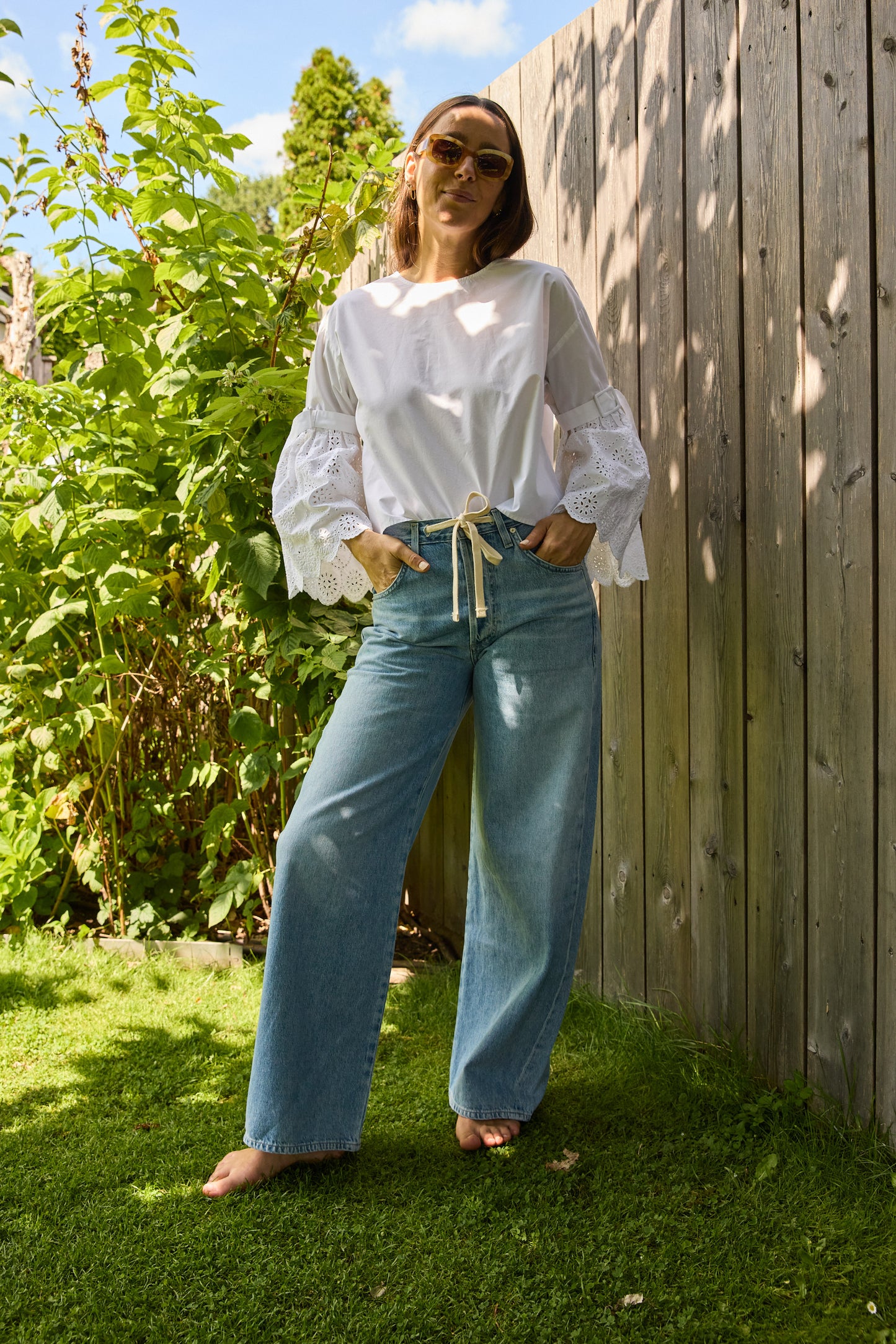 Sea New York Bell Blouse White