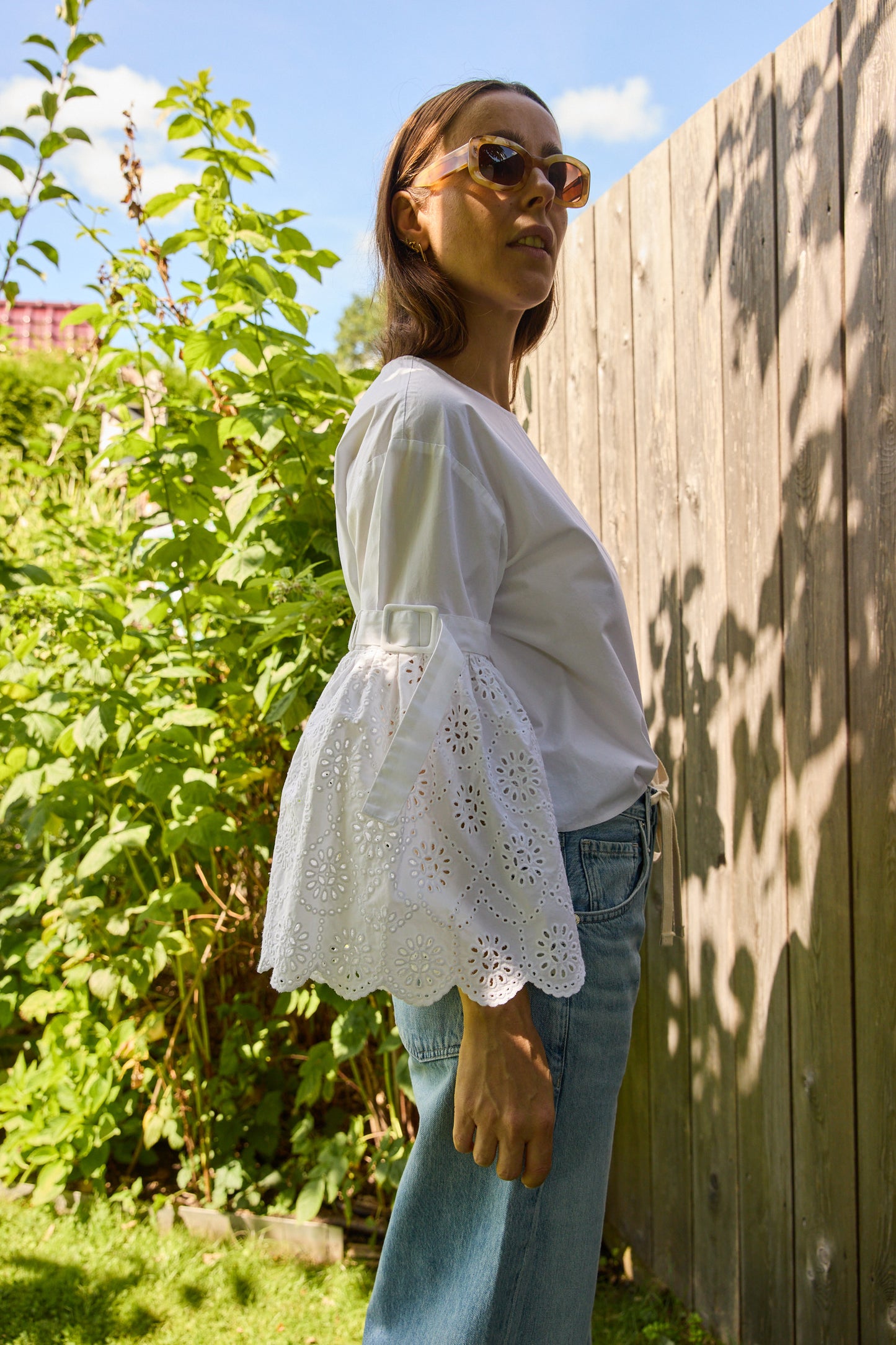 Sea New York Bell Blouse White