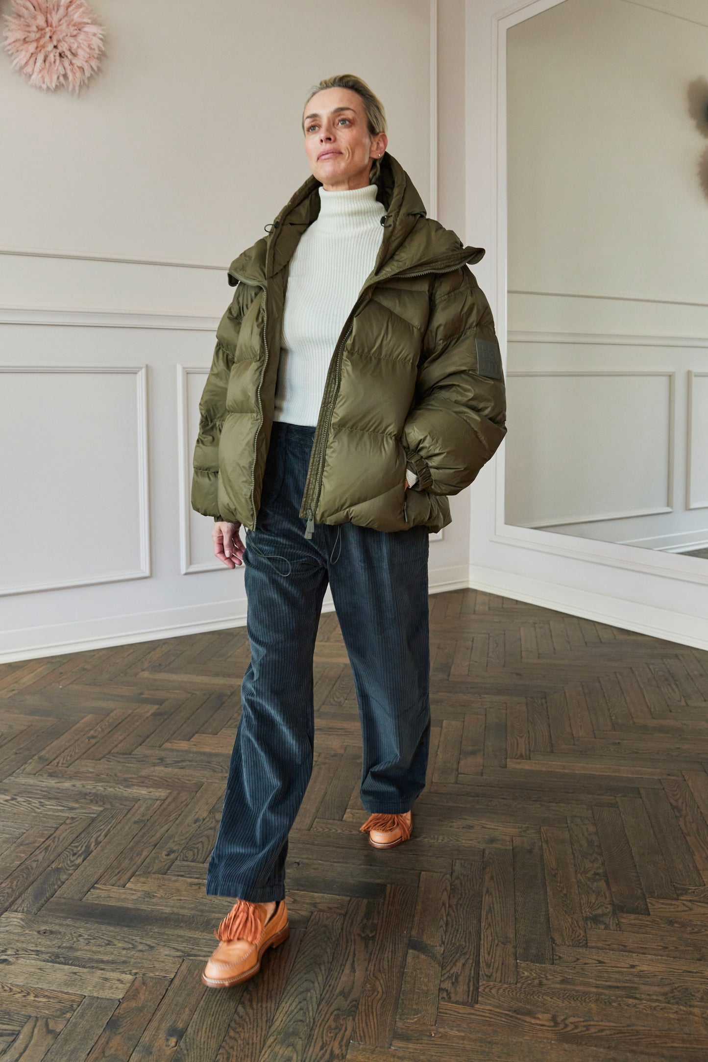 Corduroy Pants Emerald
