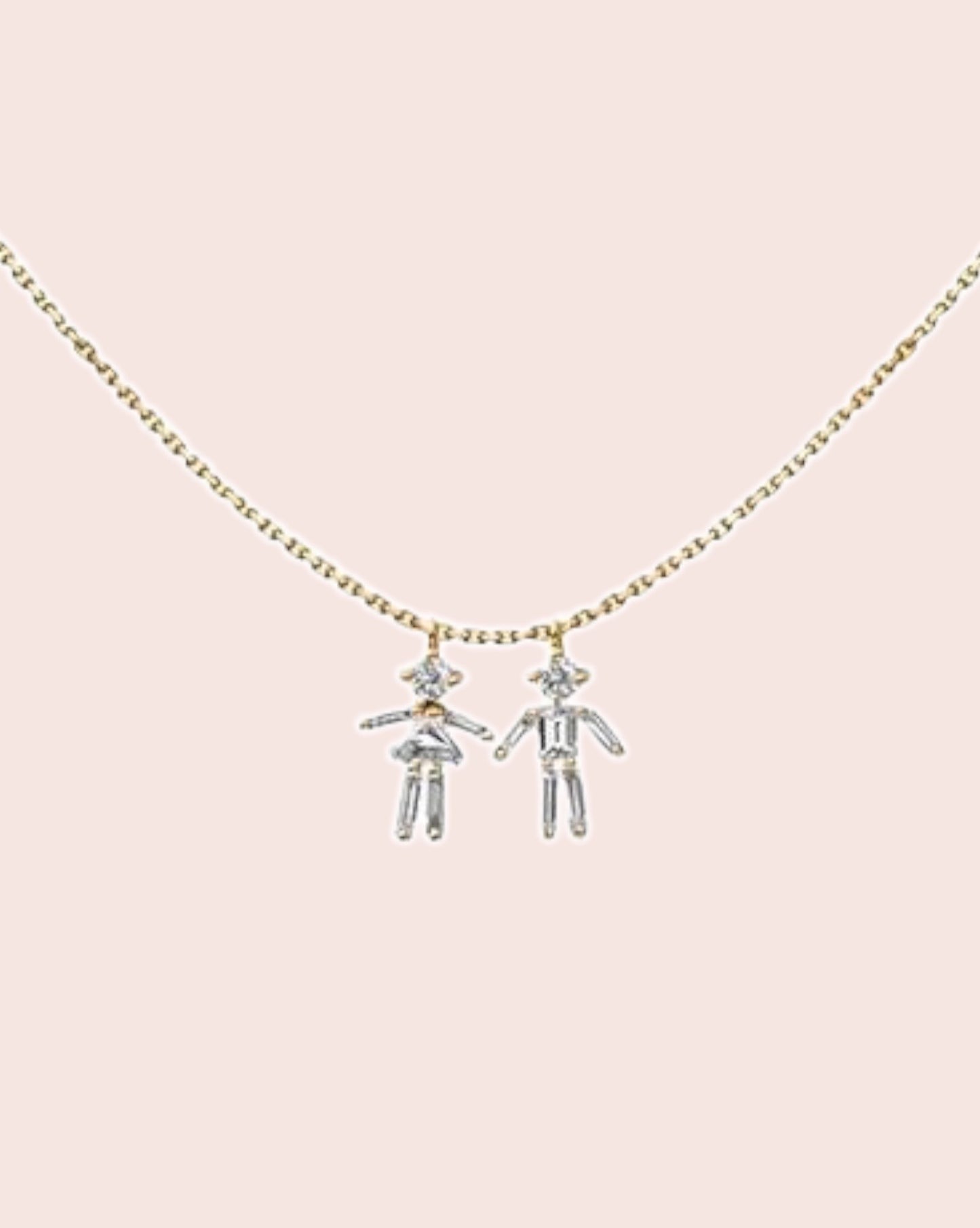 April-First-Berlin-Fine-Jewelry-18K-Gold-2-Little-Ones-Necklace