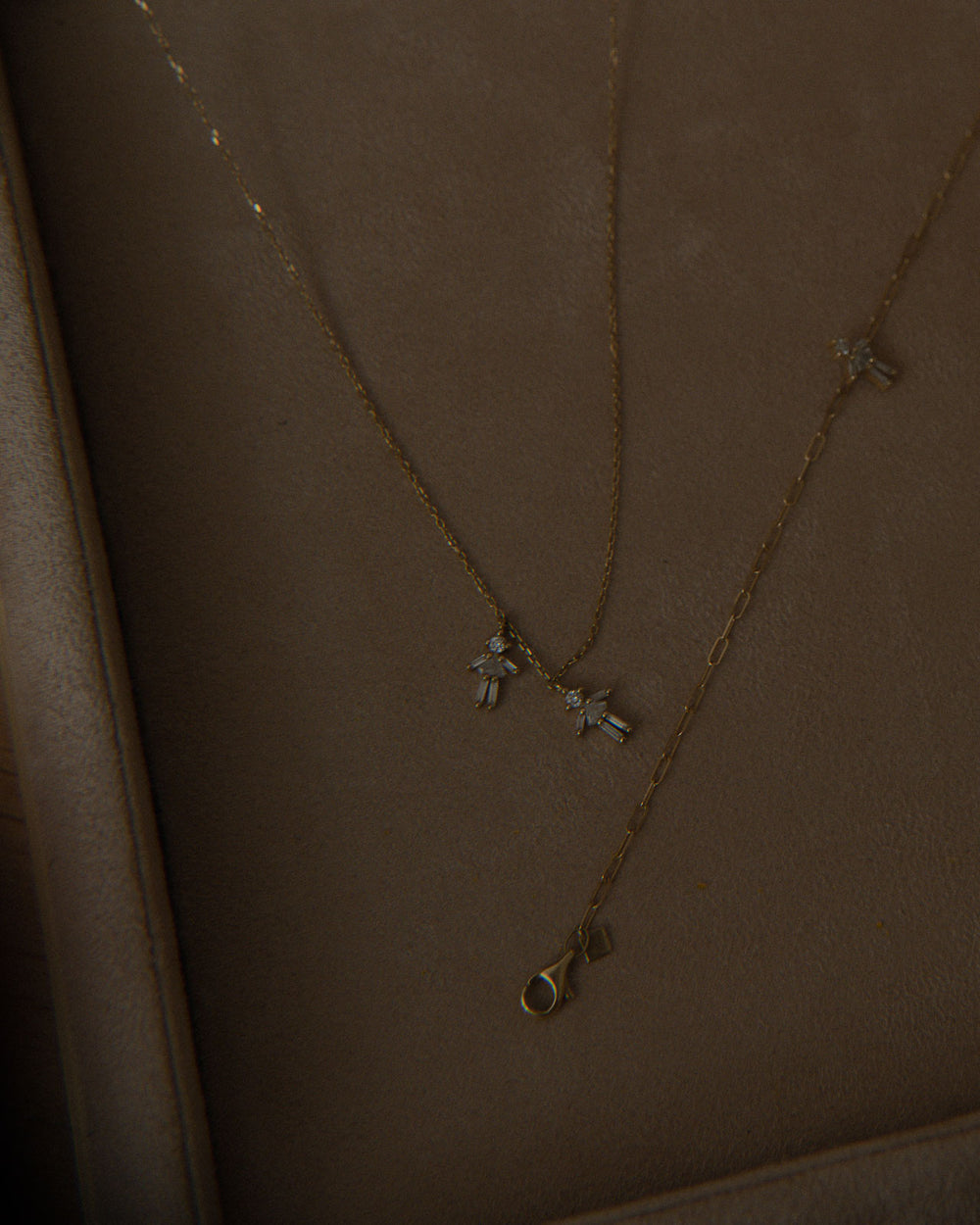 18K Gold Little Ones Paris Diamond Necklace April First Berlin APRIL FIRST