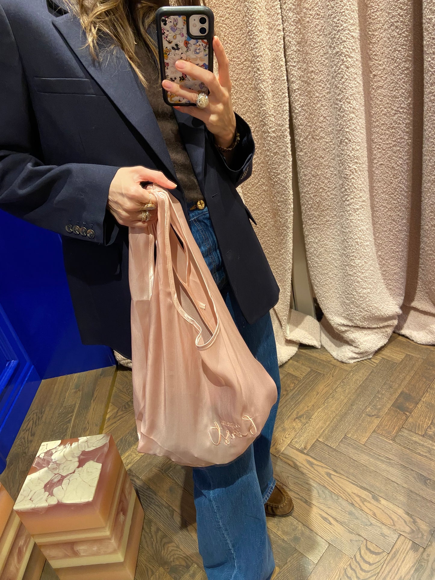 
                  
                    April First Satin Bag
                  
                