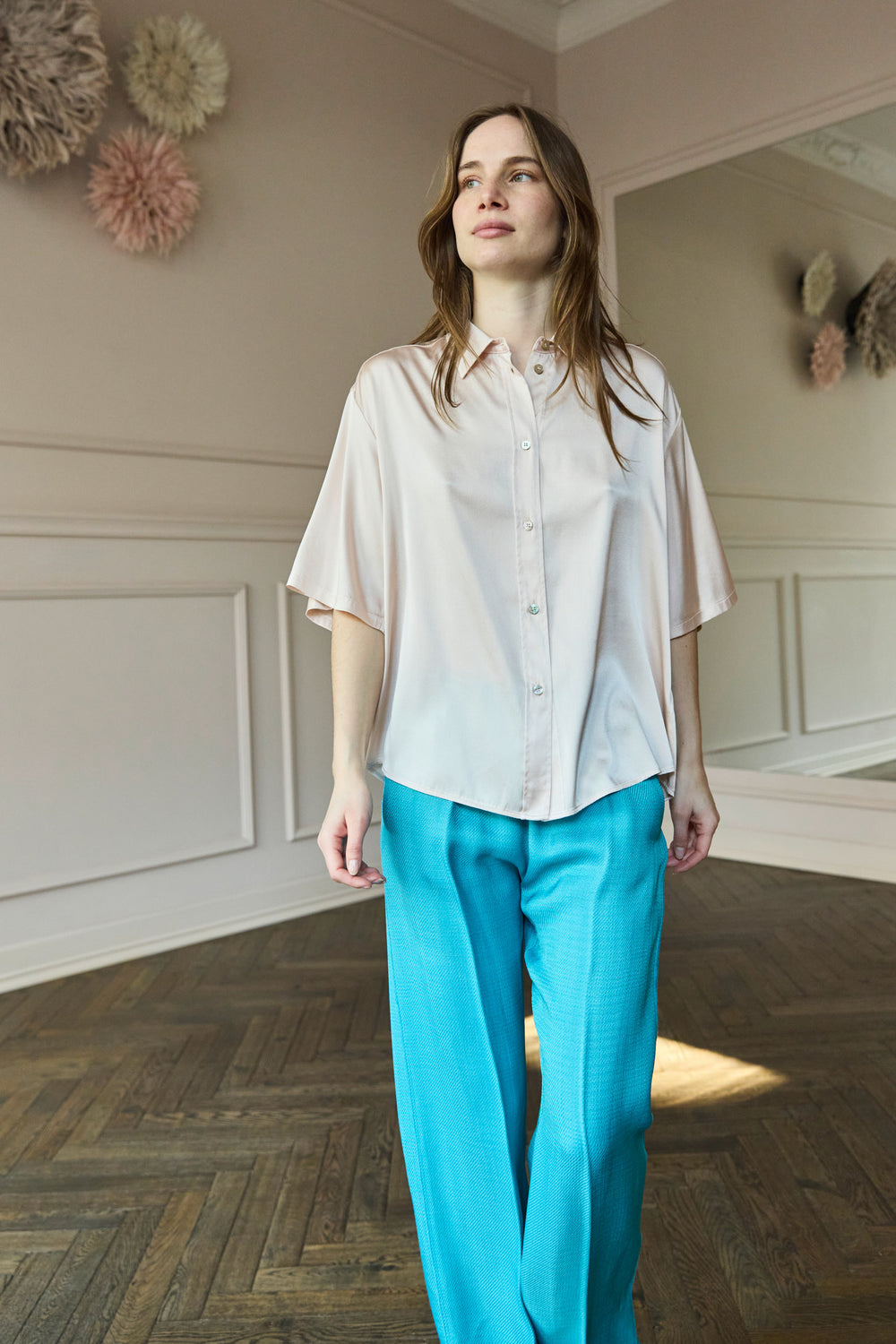 Forte Forte Silk Blouse Nude