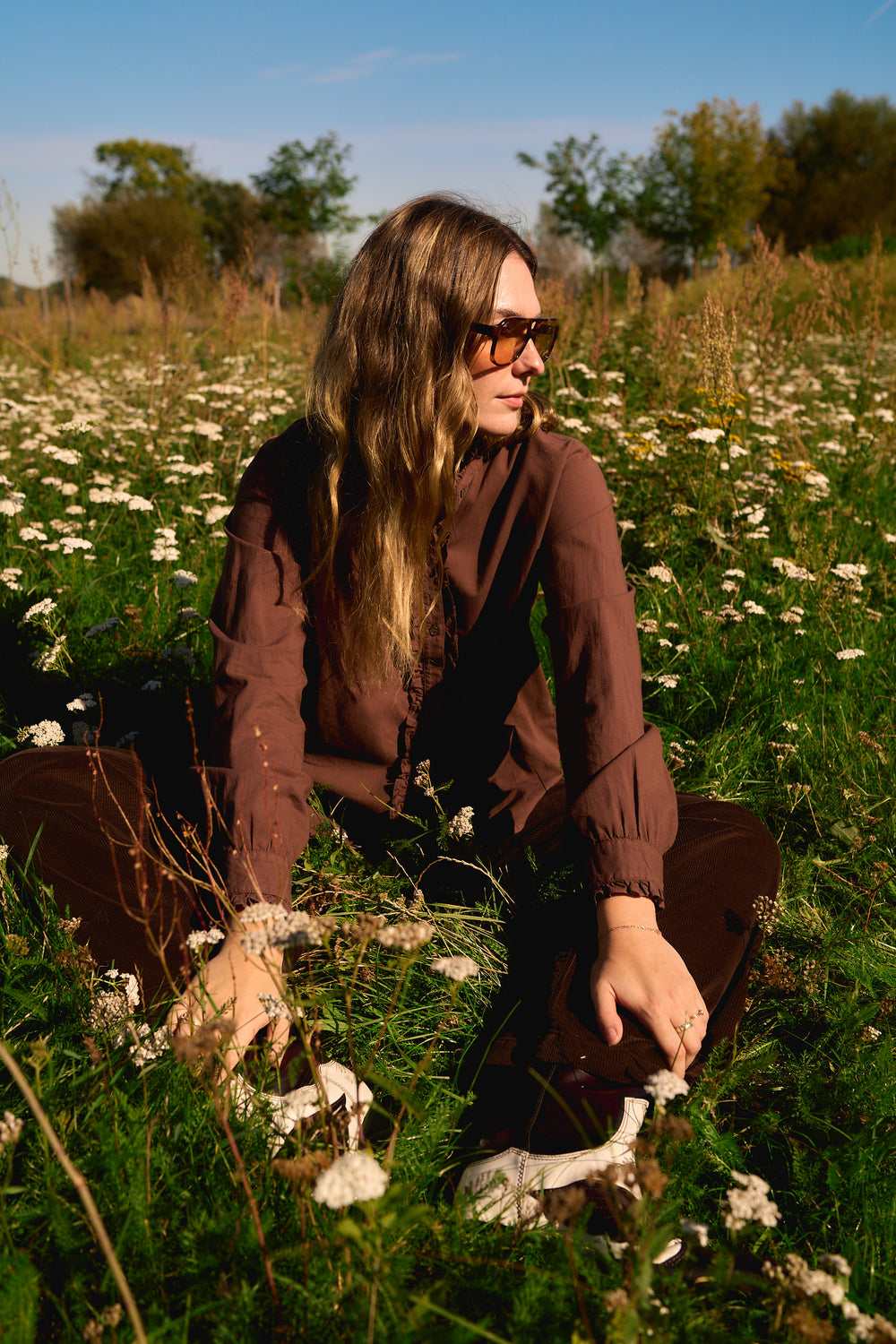 Amelie Shirt Brown