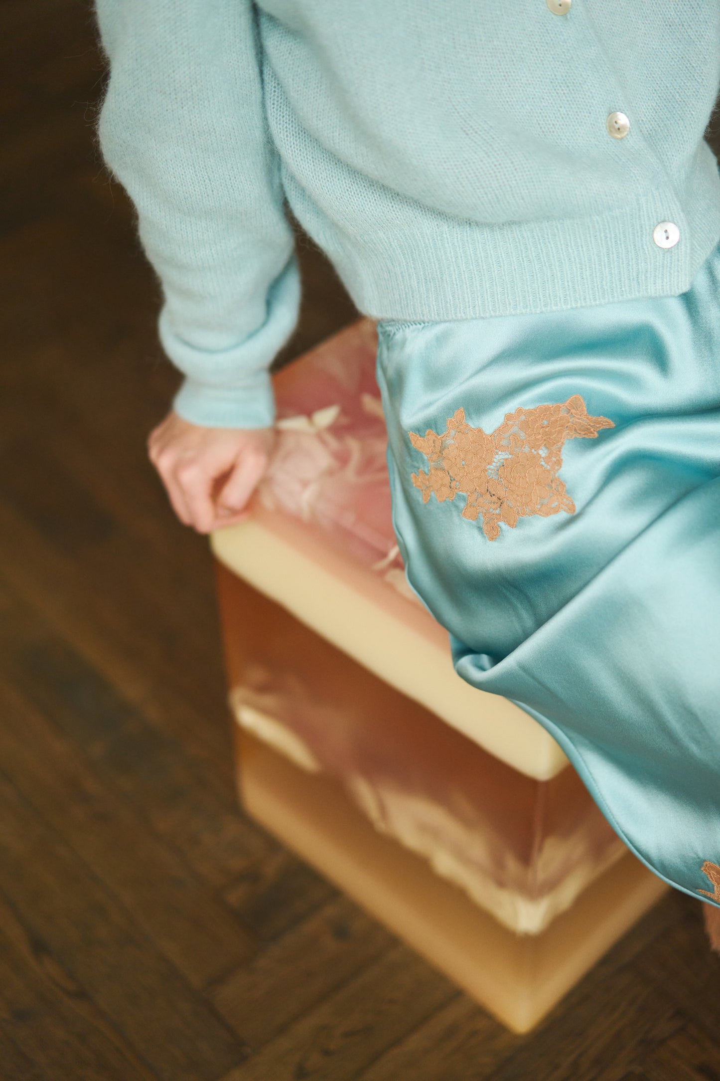 
                  
                    Petra Cardigan Glass Slipper
                  
                