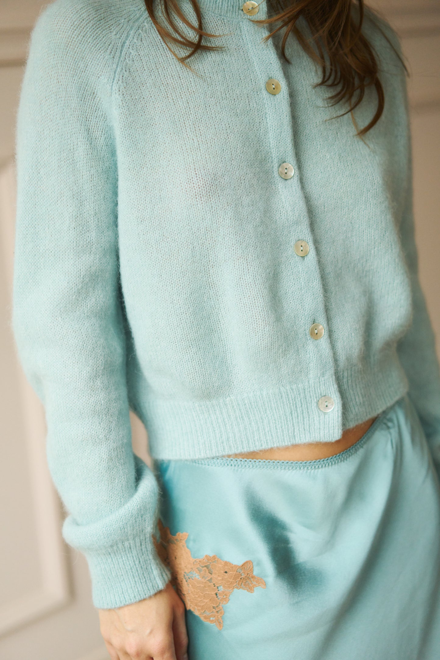 
                  
                    Petra Cardigan Glass Slipper
                  
                