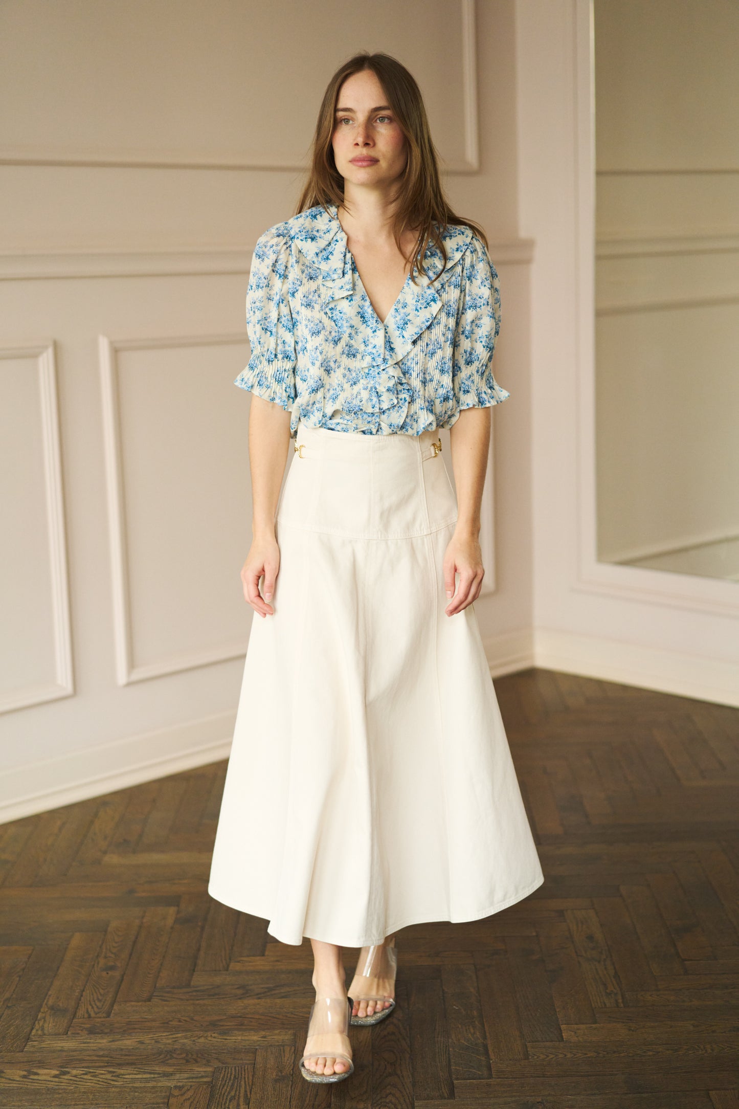 
                  
                    Henri Blouse Bleu Rosier
                  
                