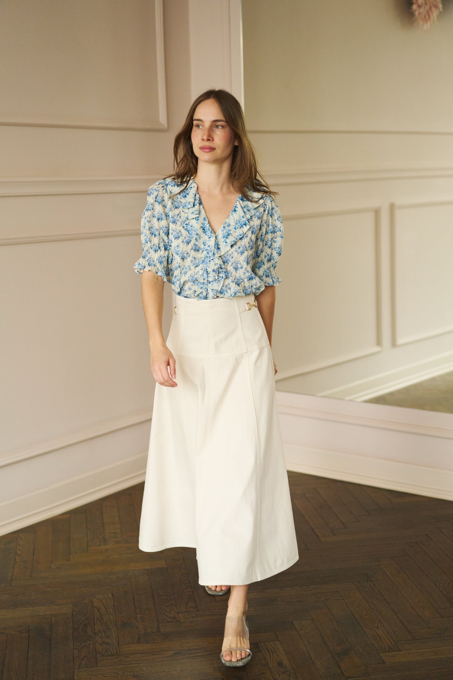
                  
                    Henri Blouse Bleu Rosier
                  
                