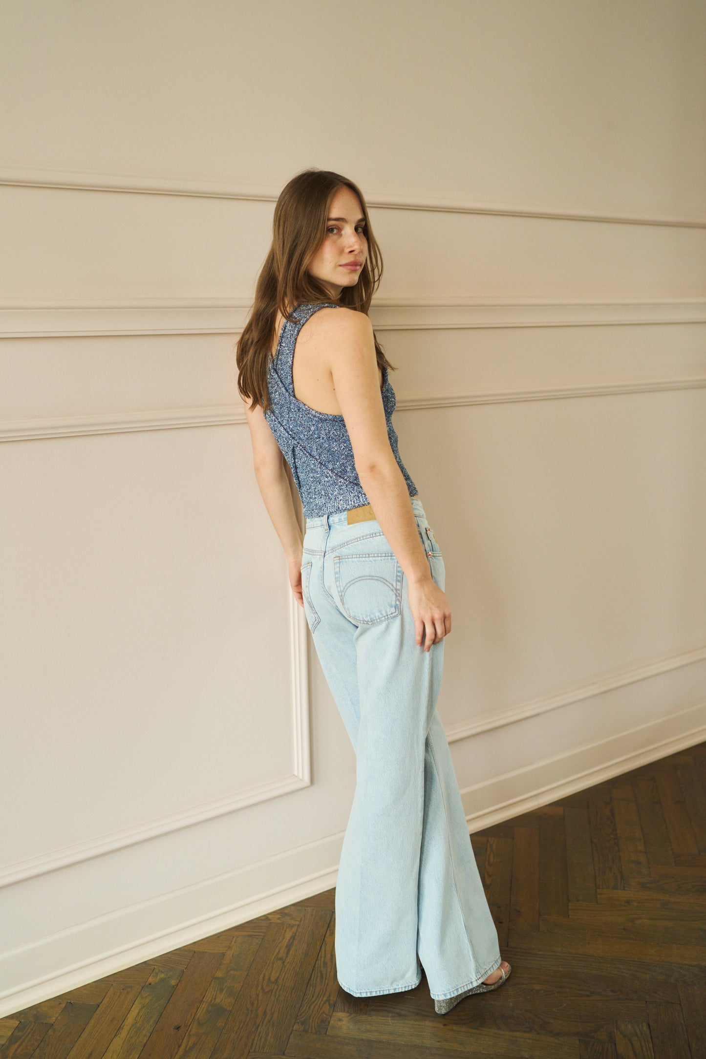 
                  
                    Sienna Knit Top Blue
                  
                