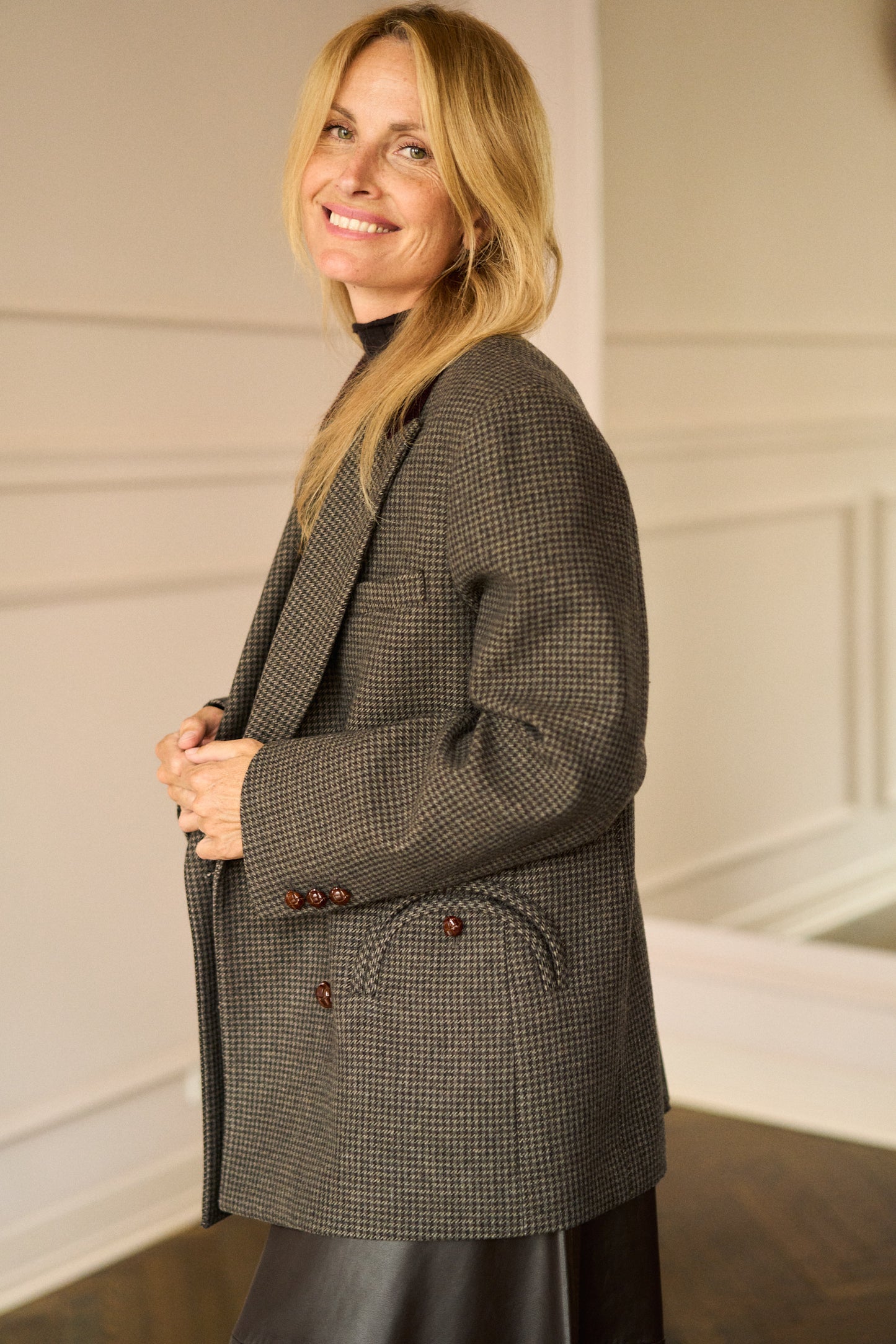 
                  
                    Nightbreak Blazer Houndstooth
                  
                
