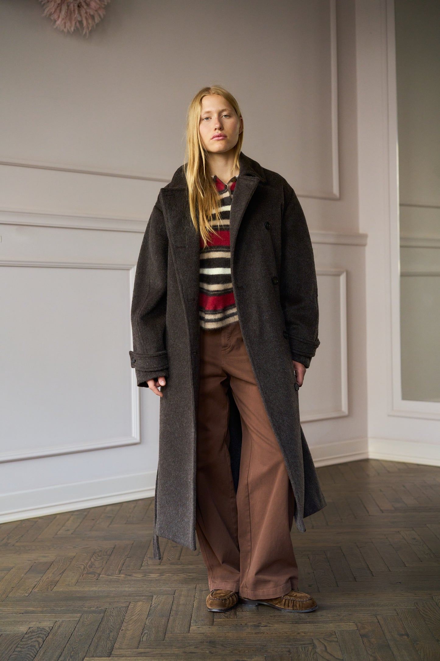 
                  
                    Jules Coat Brown
                  
                