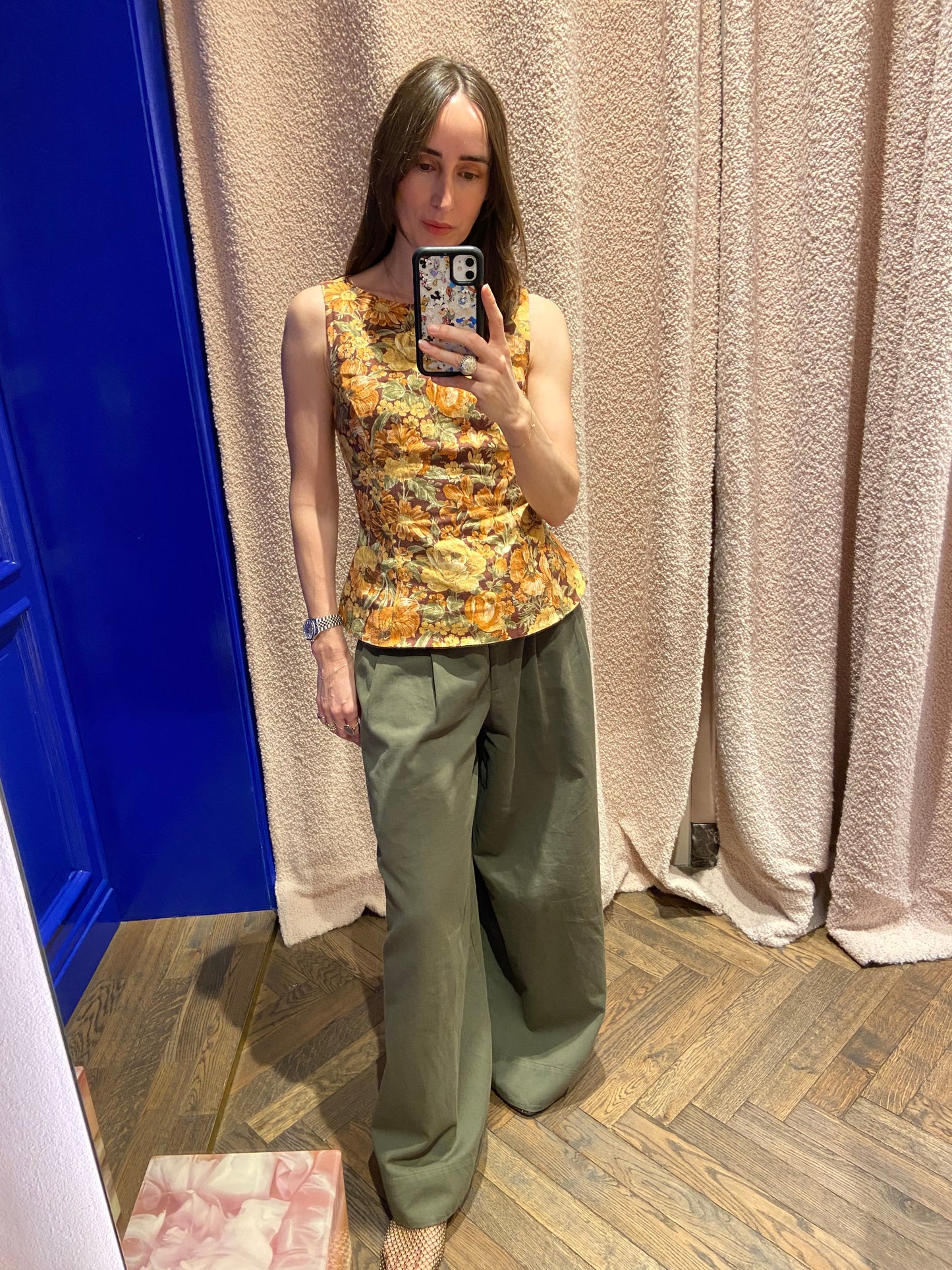 
                  
                    Ana Linen Top
                  
                